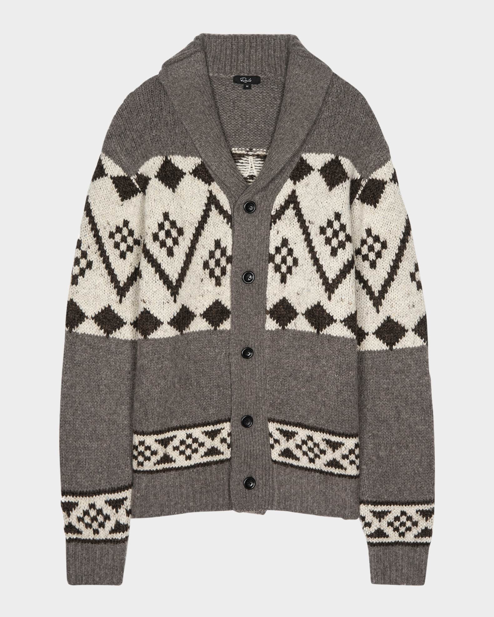 Men's Kallio Geometric Cardigan 0