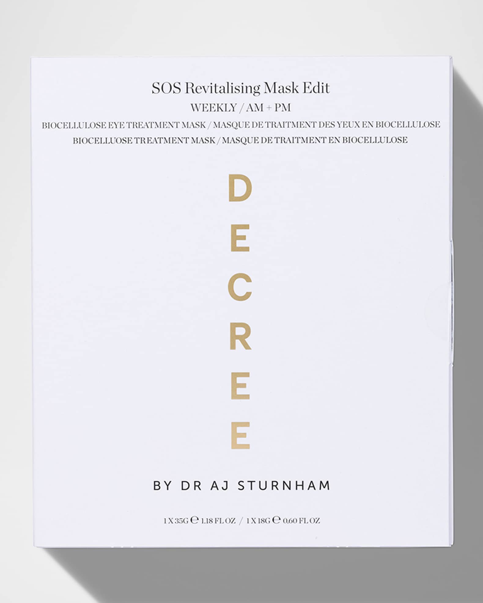 SOS Revitalising Mask Edit 0