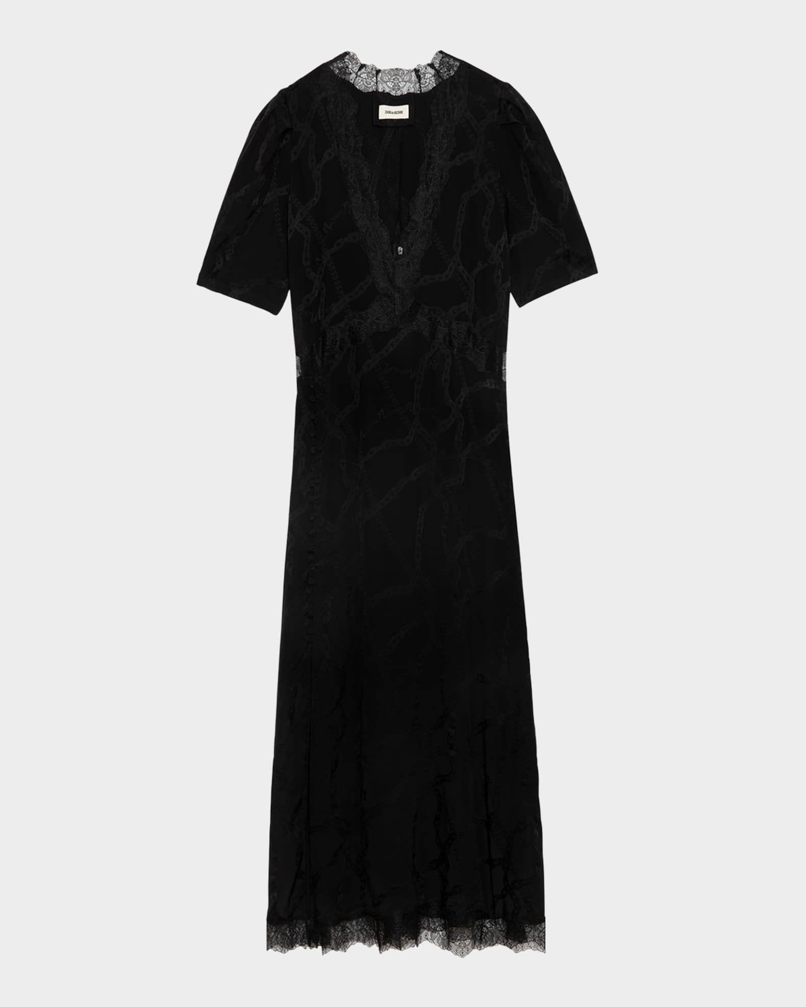 Redox Jac Chaines Midi Dress 0