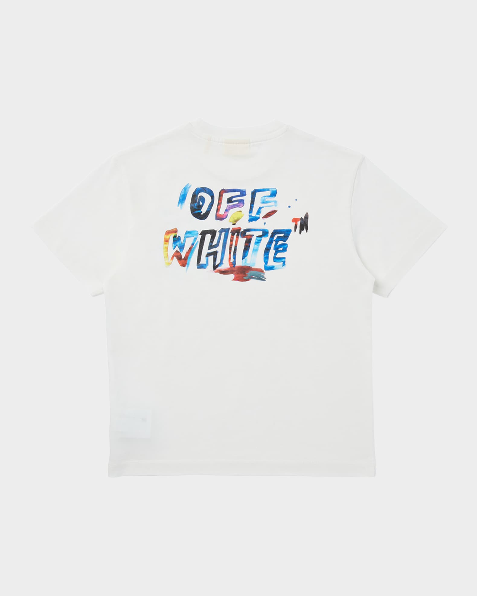 Boy's Watercolor Logo Short-Sleeve T-Shirt, Size 4-12 1