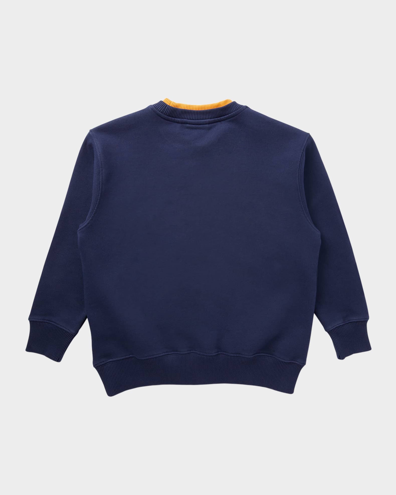 Boy's Off Stamp Logo Two-Tone Crewneck Sweatshirt 1