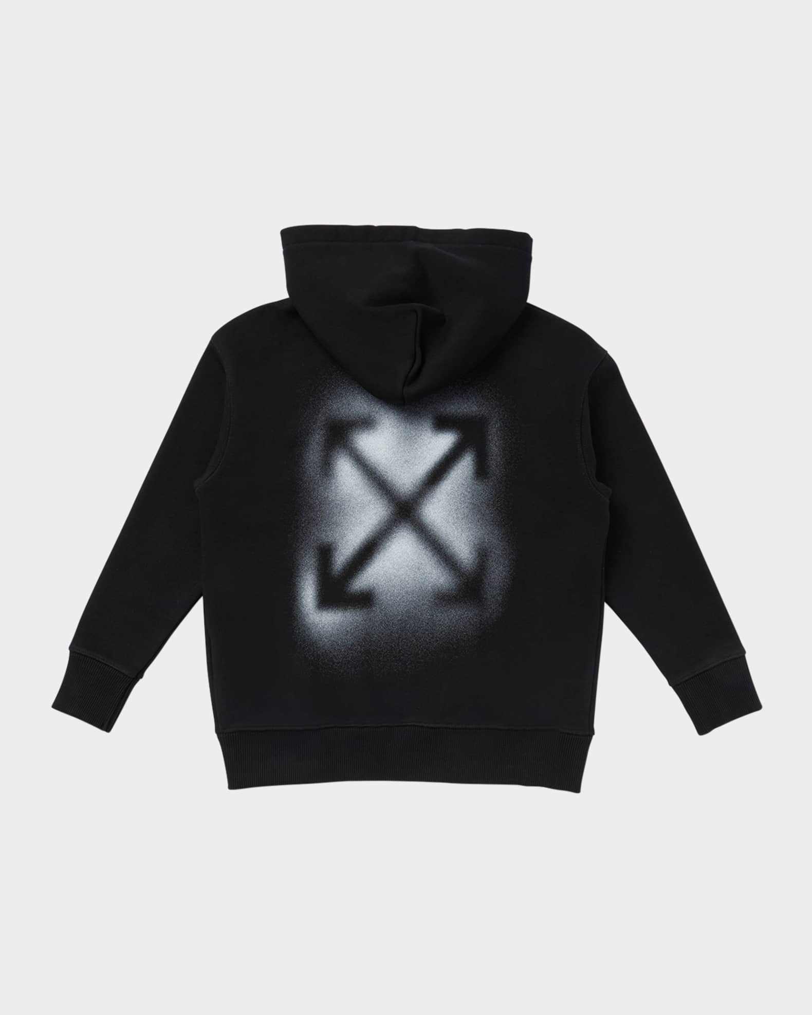 Boy's Arrow Spray Zip-Front Hoodie 1