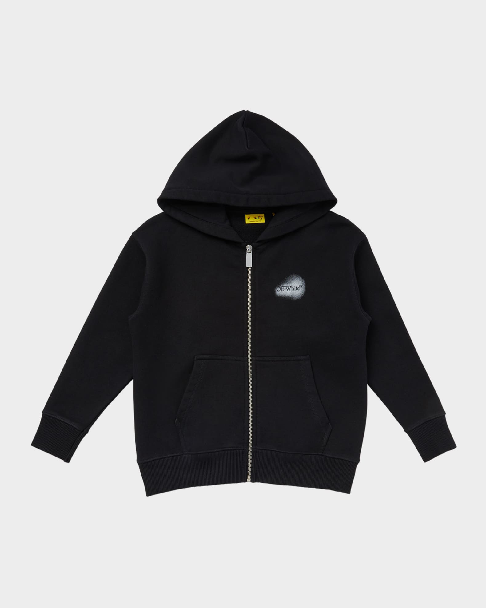 Boy's Arrow Spray Zip-Front Hoodie 0