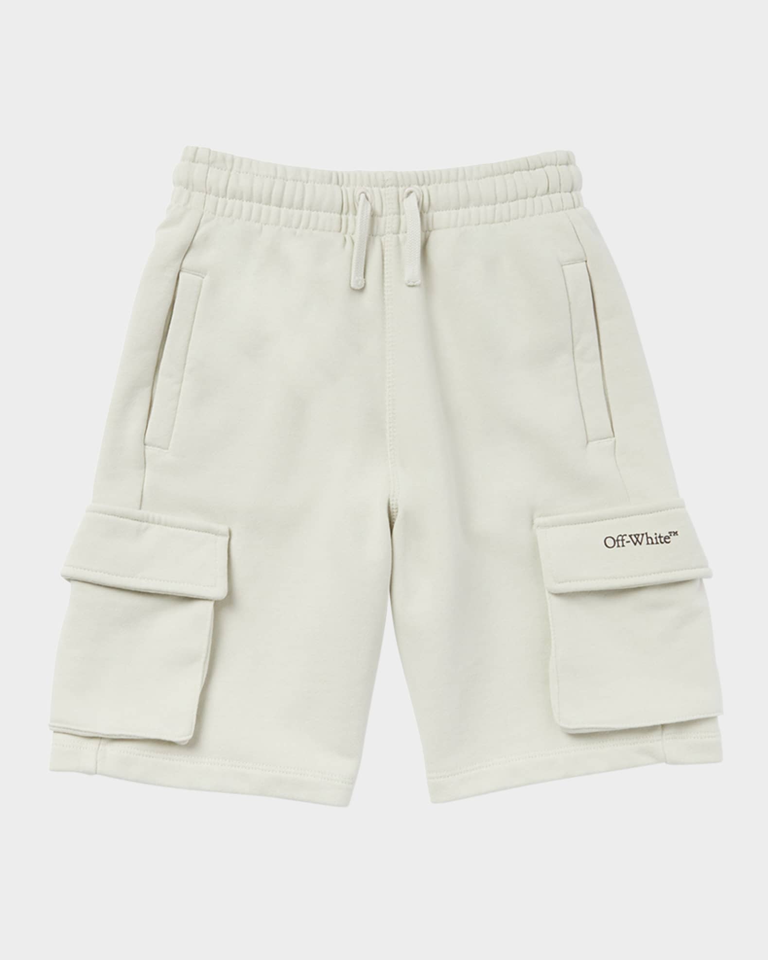 Boy's Bookish Diagonal Logo Sweatshorts 0