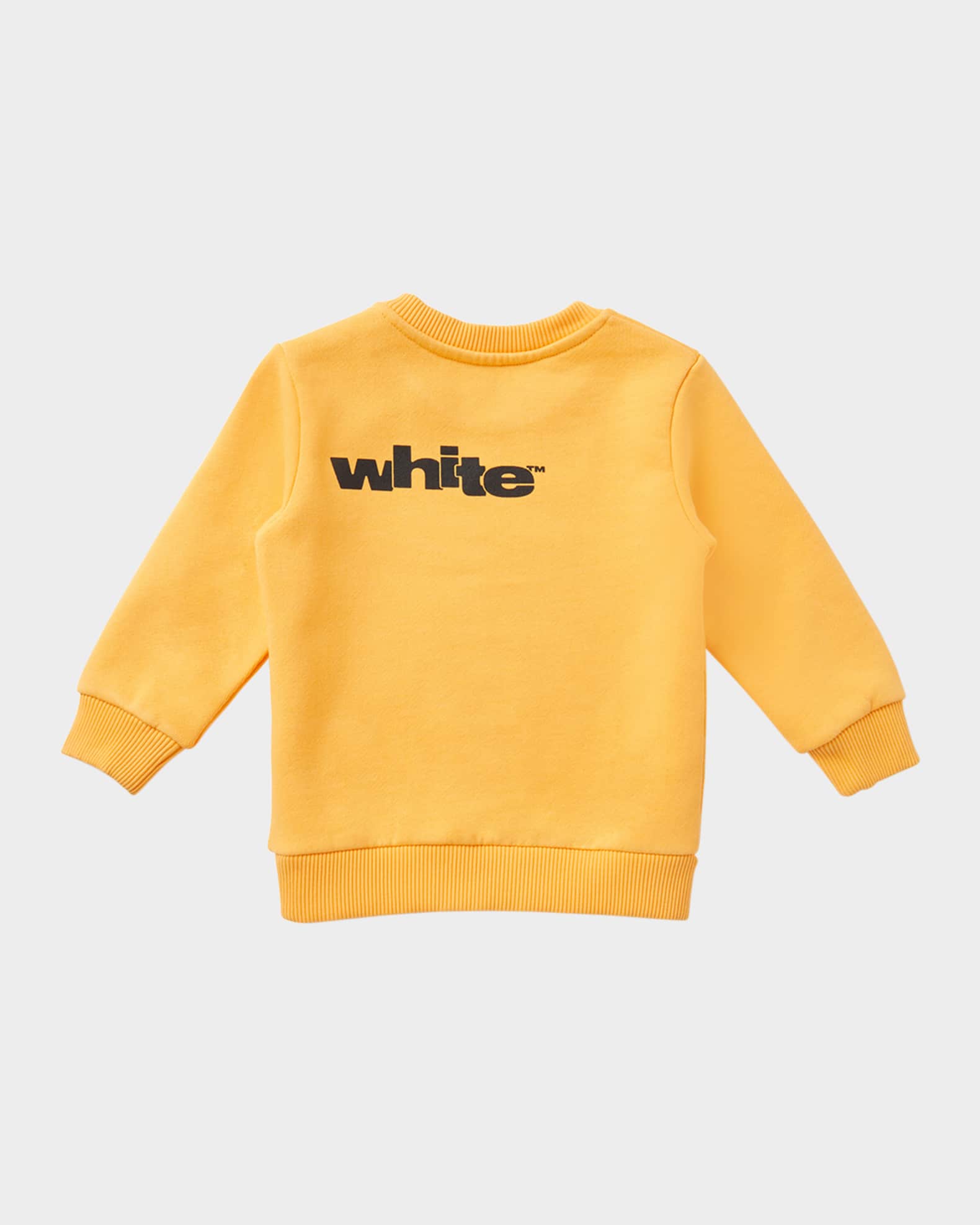 Boy's Type Graphic Logo Crewneck Sweatshirt, Size 3M-3 1