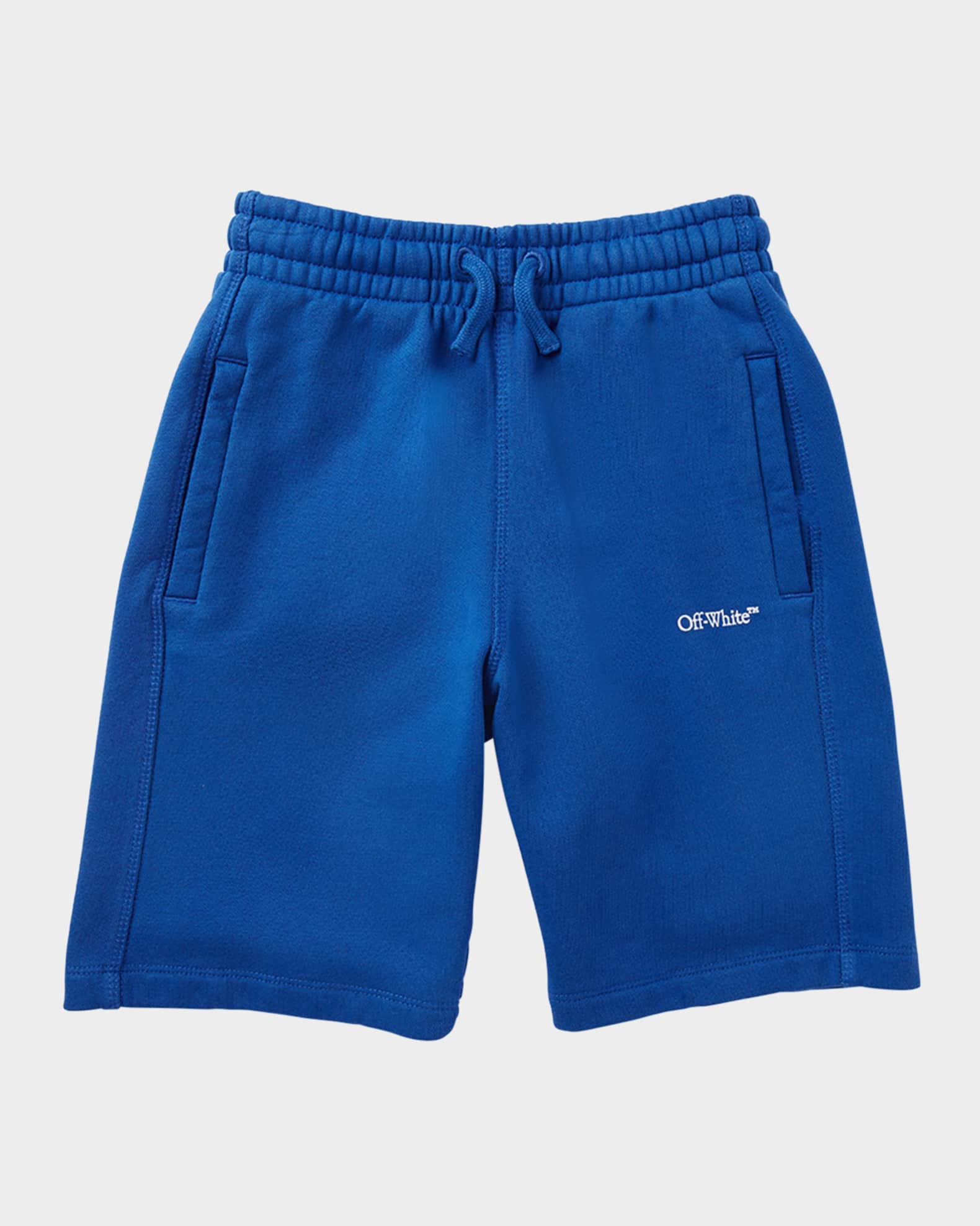 Boy's Bookish Logo Cotton Sweatshorts 0