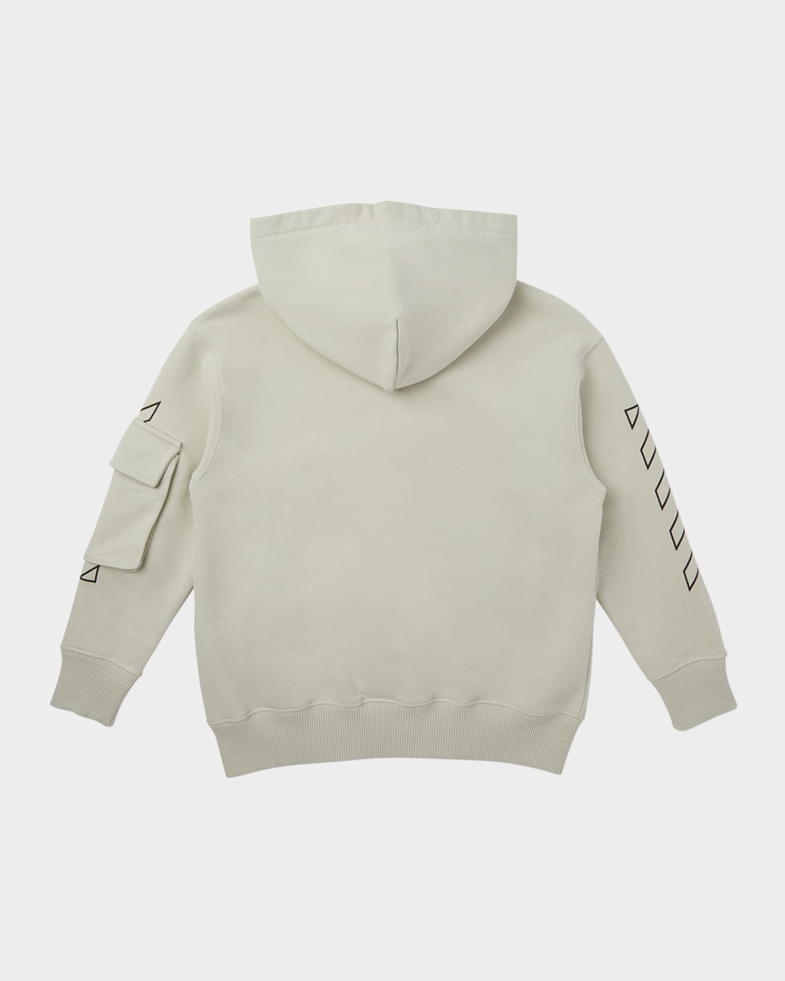 Boy's Bookish Diagonal Zip-Front Hoodie 1