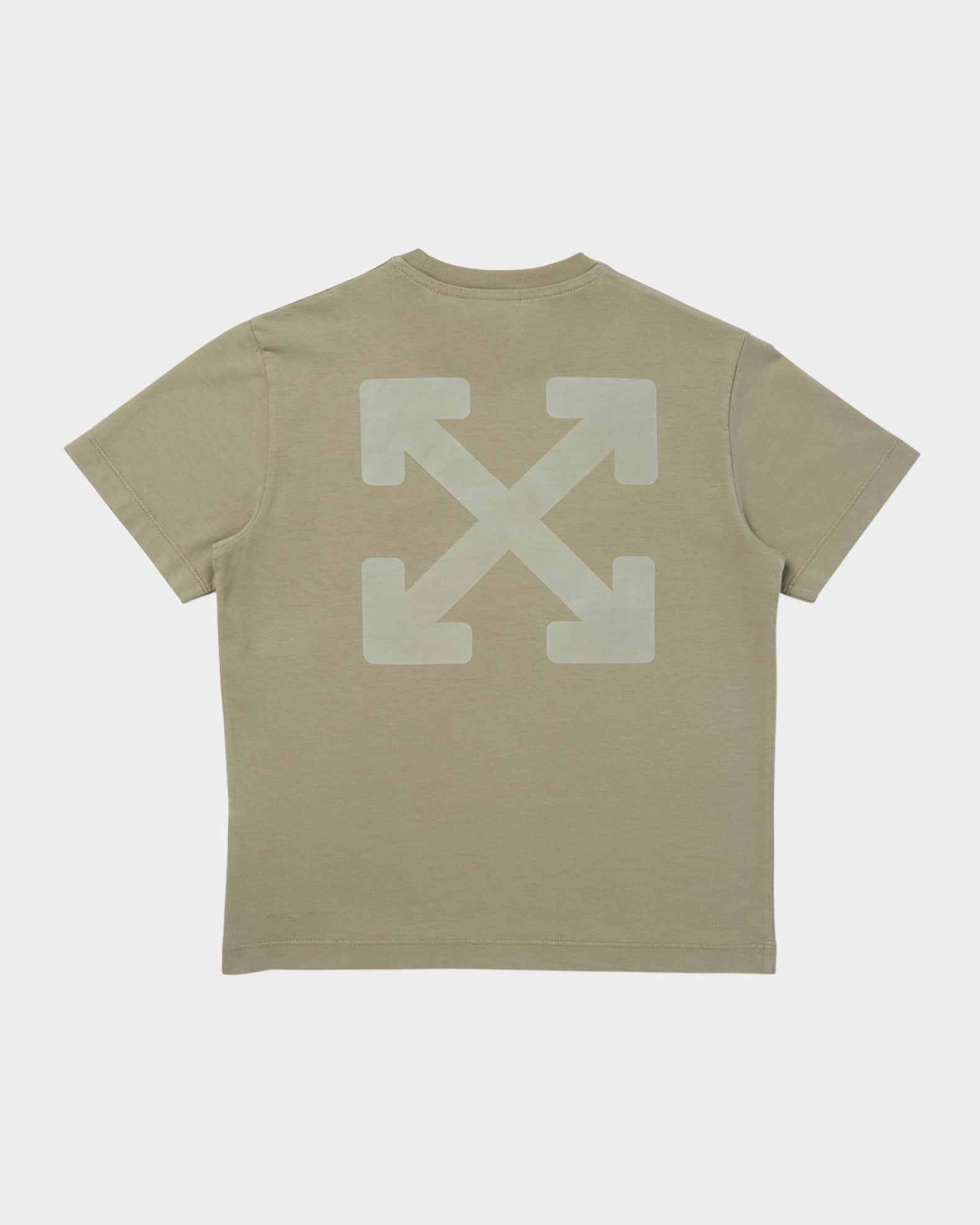 Boy's Garment-Dyed Logo Short-Sleeve T-shirt 1