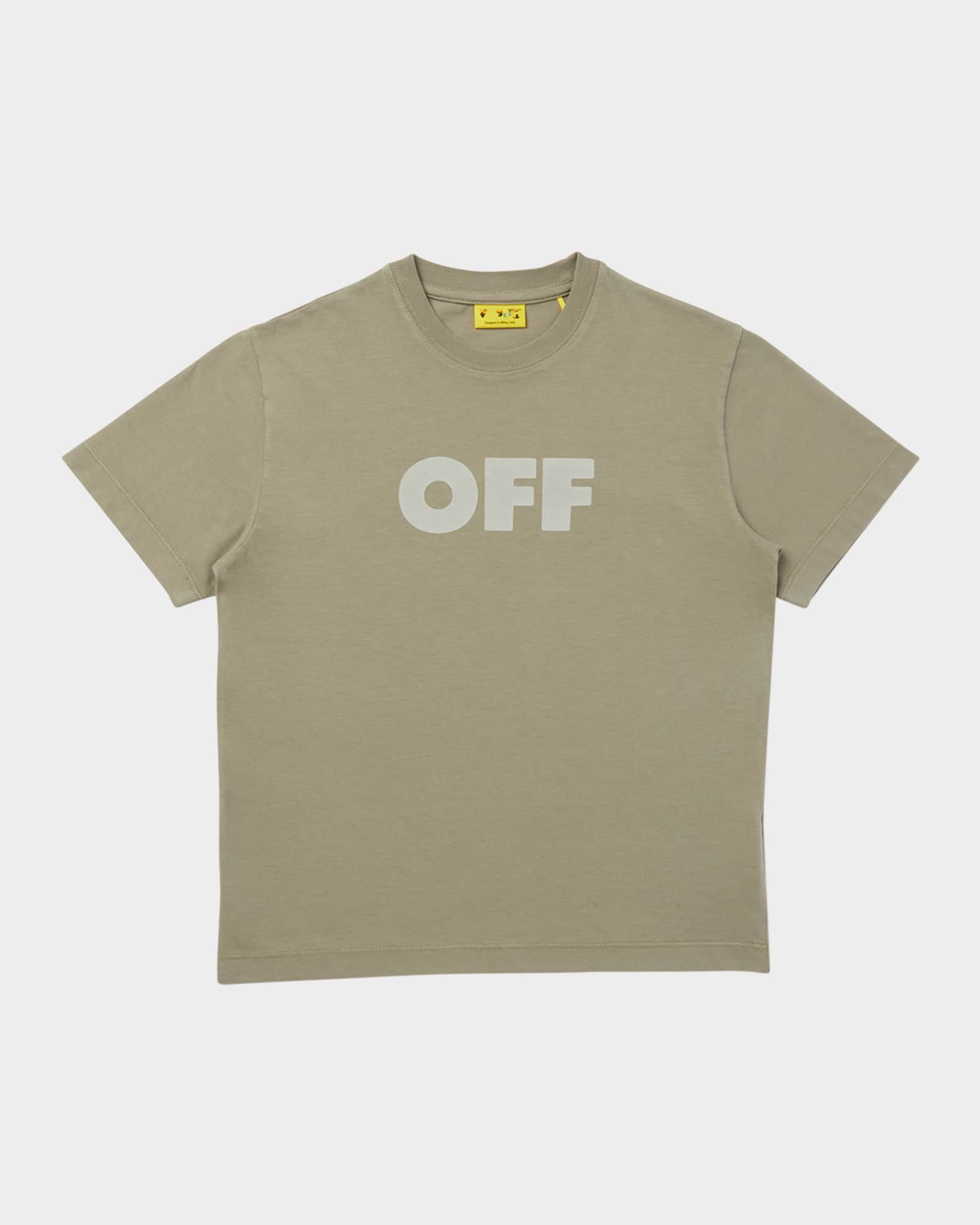 Boy's Garment-Dyed Logo Short-Sleeve T-shirt 0