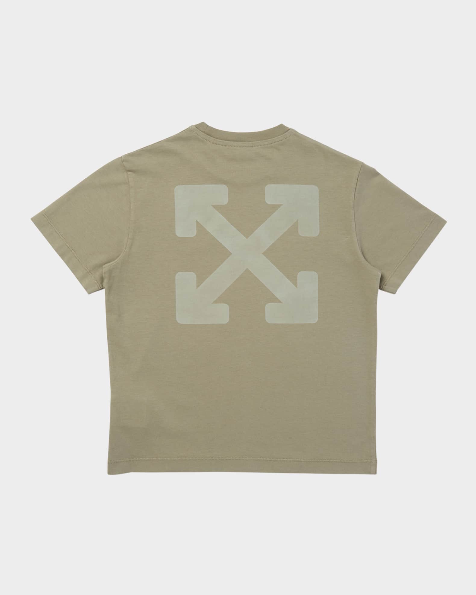Boy's Garment-Dyed Logo Short-Sleeve T-Shirt 1
