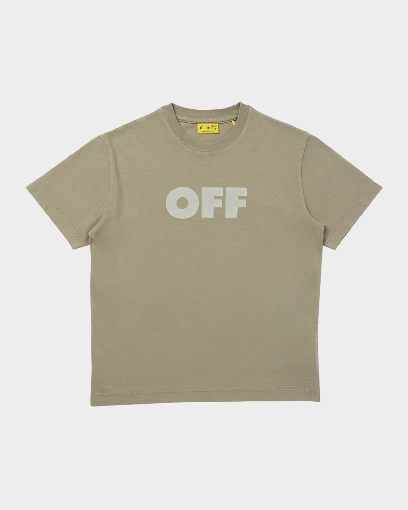Boy's Garment-Dyed Logo Short-Sleeve T-Shirt 0