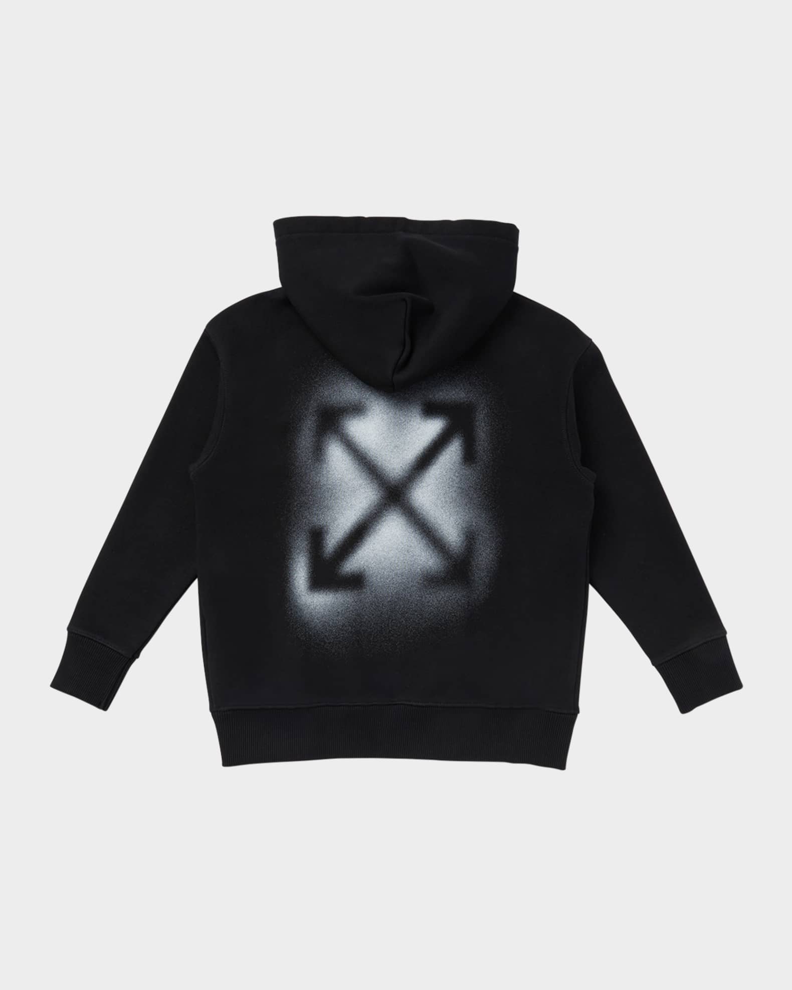 Boy's Arrow Spray Zip-Front Hoodie 1