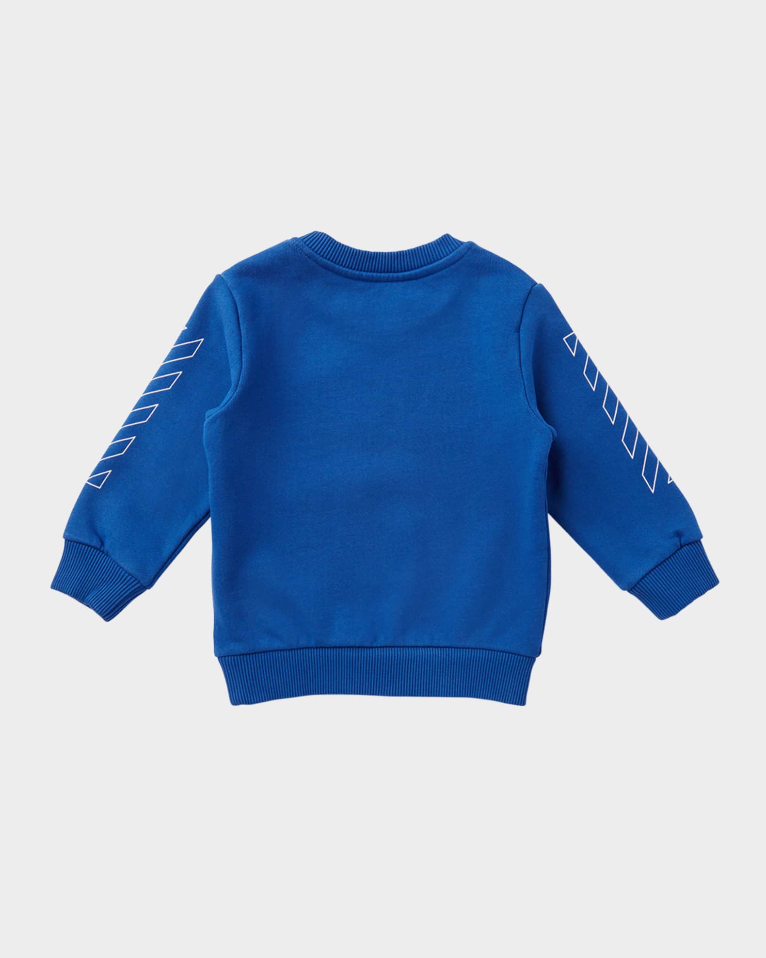 Boy's Bookish Diagonal Crewneck Sweatshirt, Size 3M-3 1