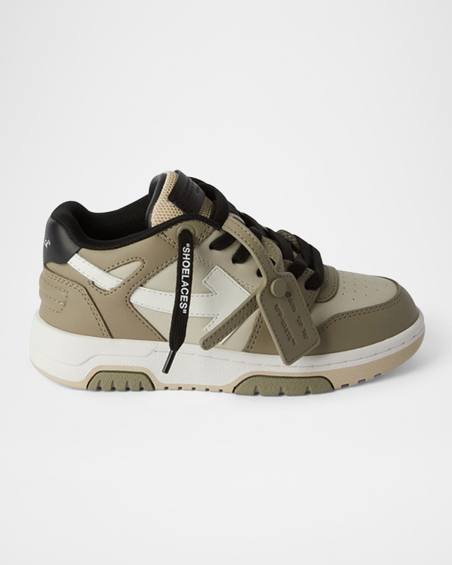 Boy's Out Of Office Leather Sneakers 0