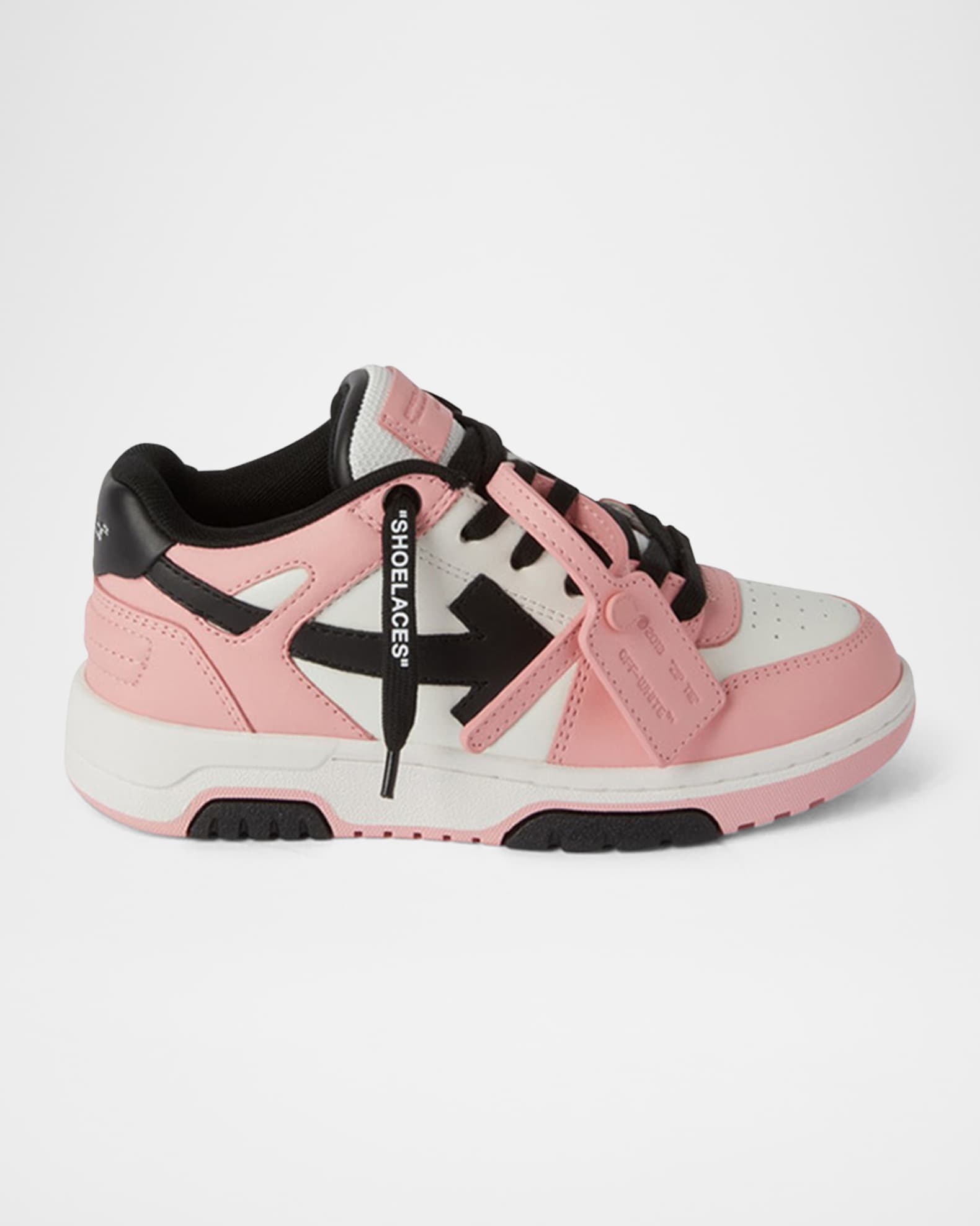 Girl's Out Of Office Leather Sneakers 0
