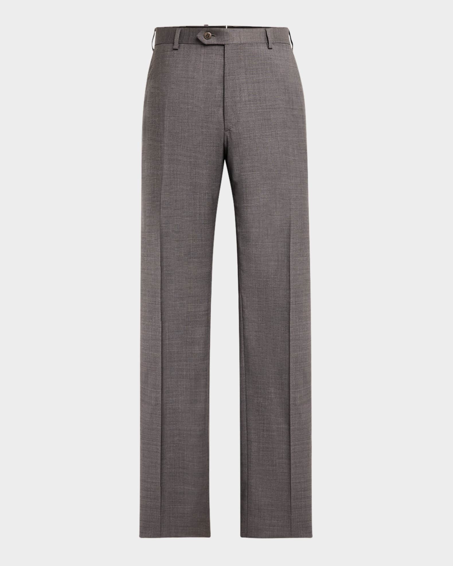 Men's Tigullio Wool Dress Pants 0