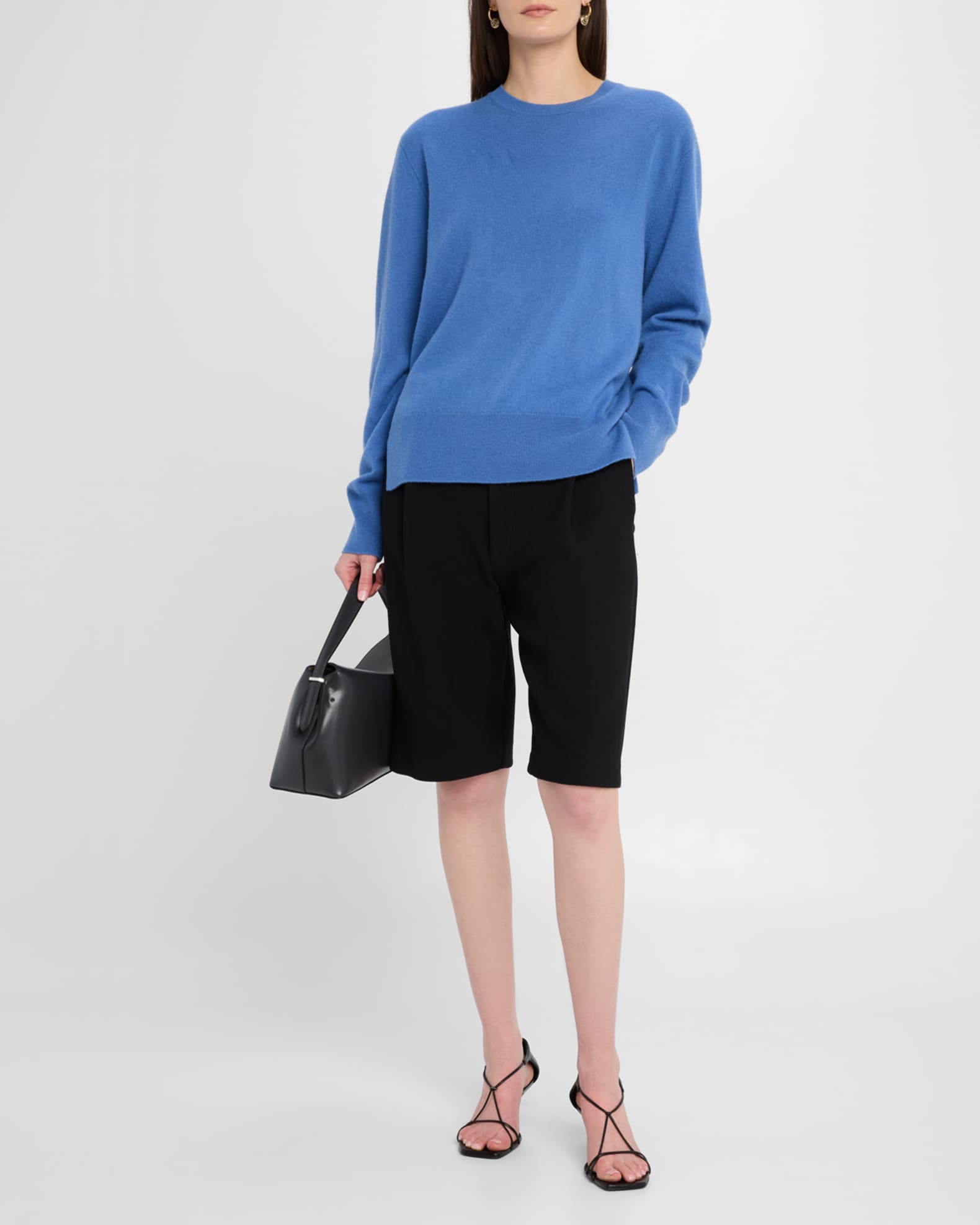 Crewneck Cashmere Sweater - Thumbnail 2