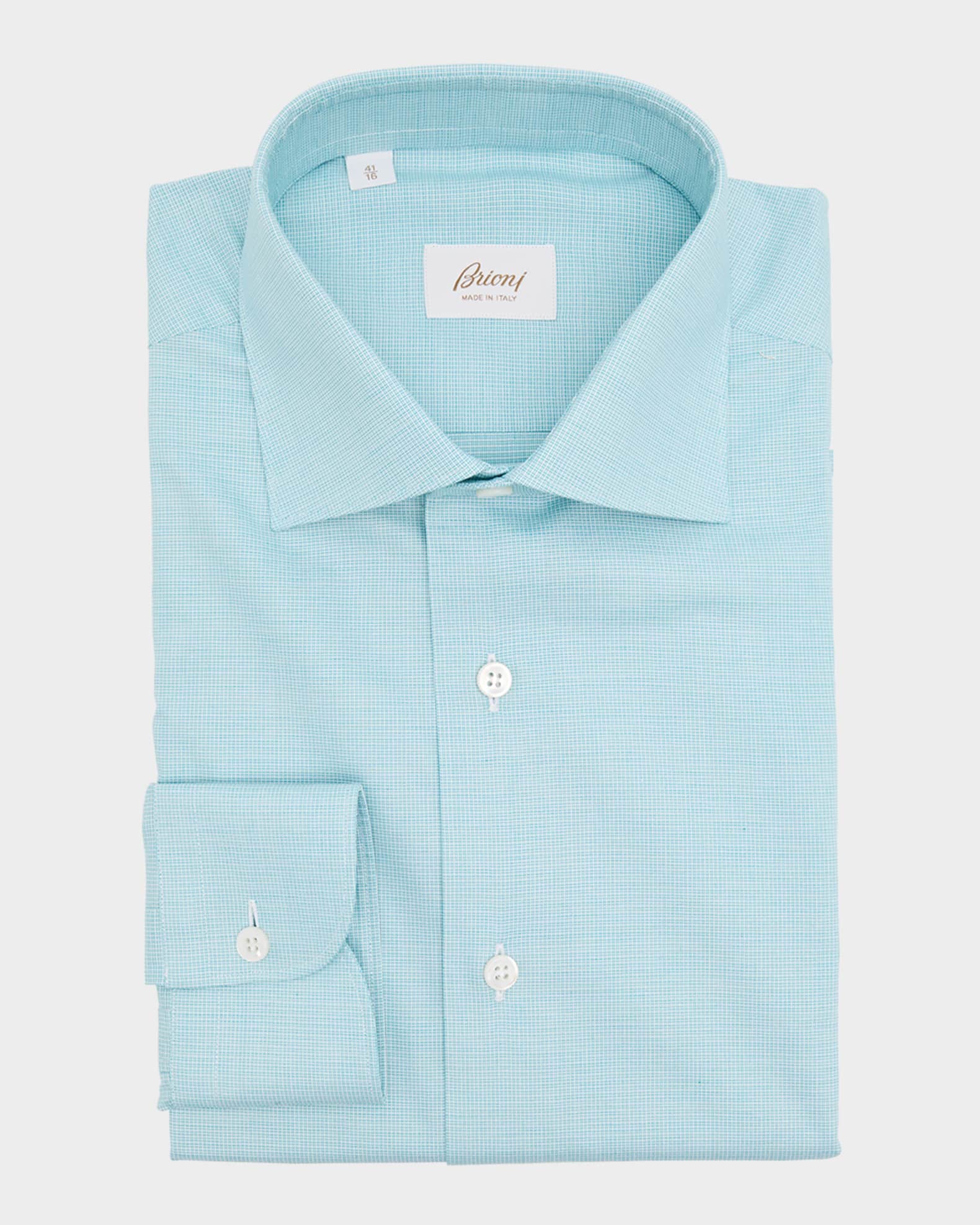 Men's Cotton Textured Dress Shirt 0