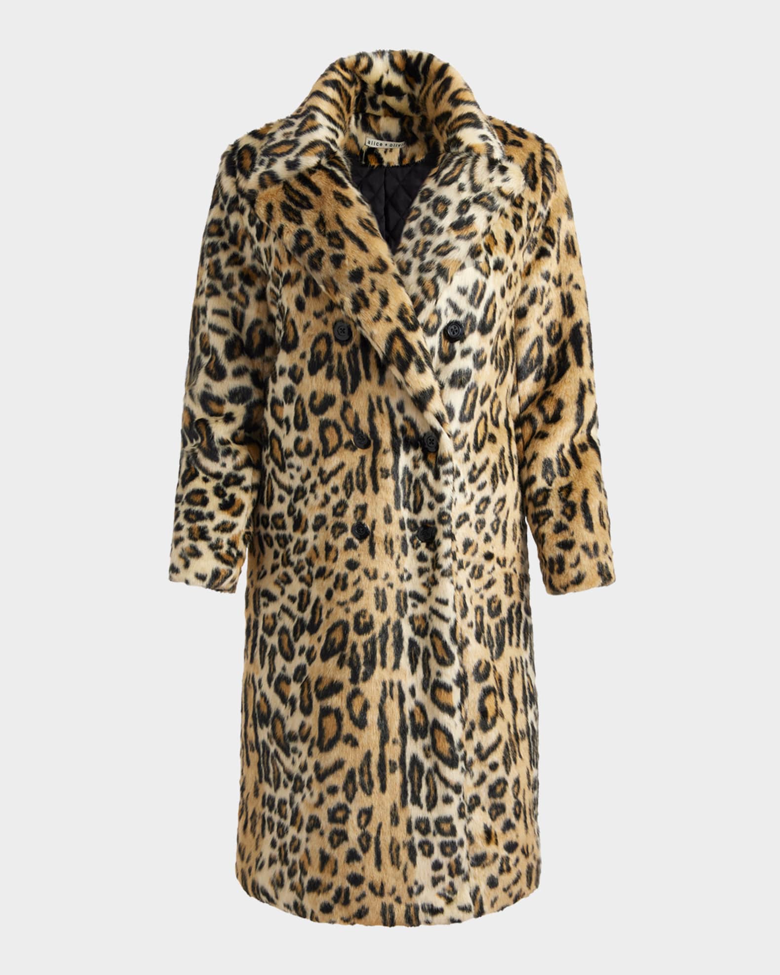 Alice and olivia fur coat hotsell