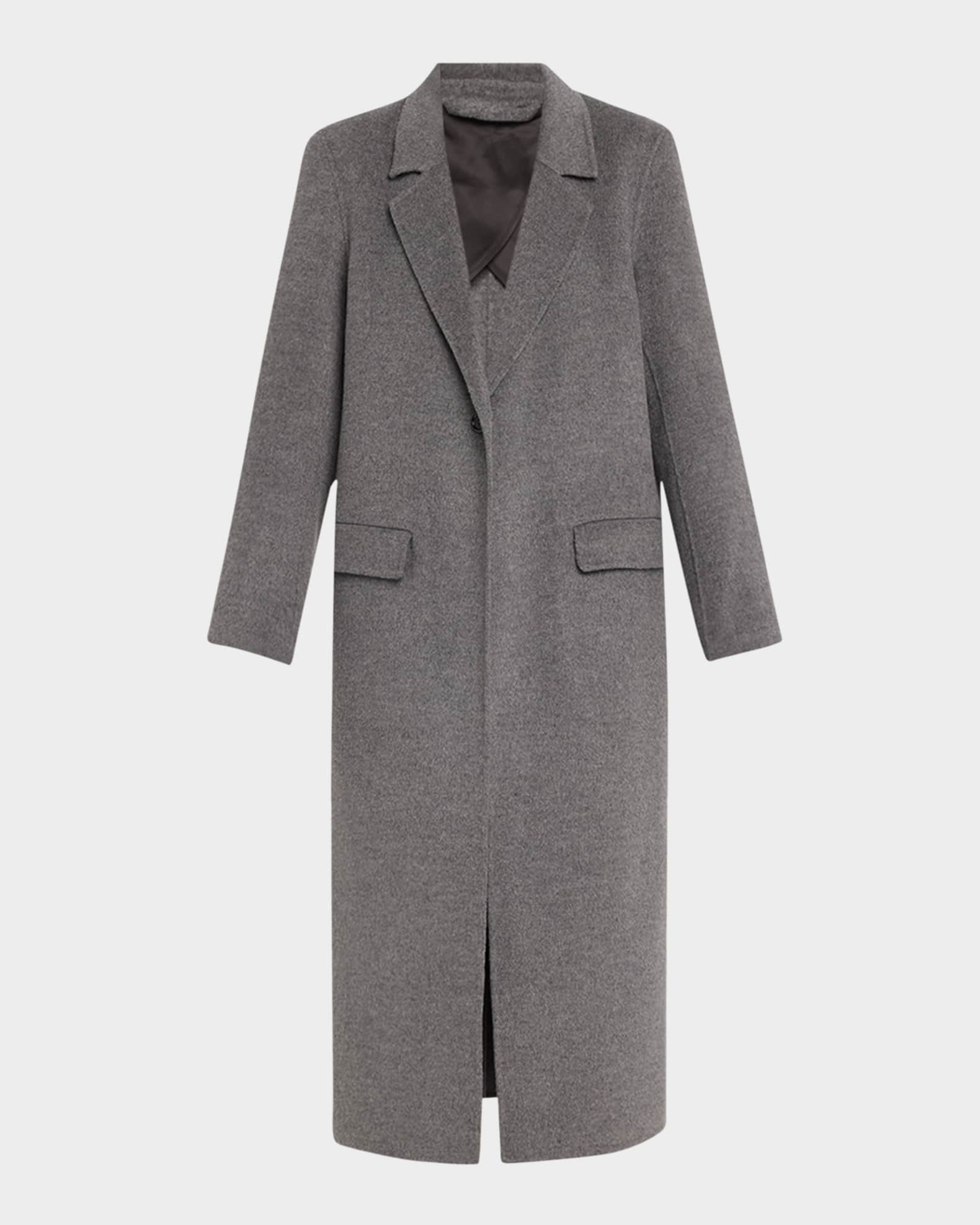 Long Classic Wool Coat 0