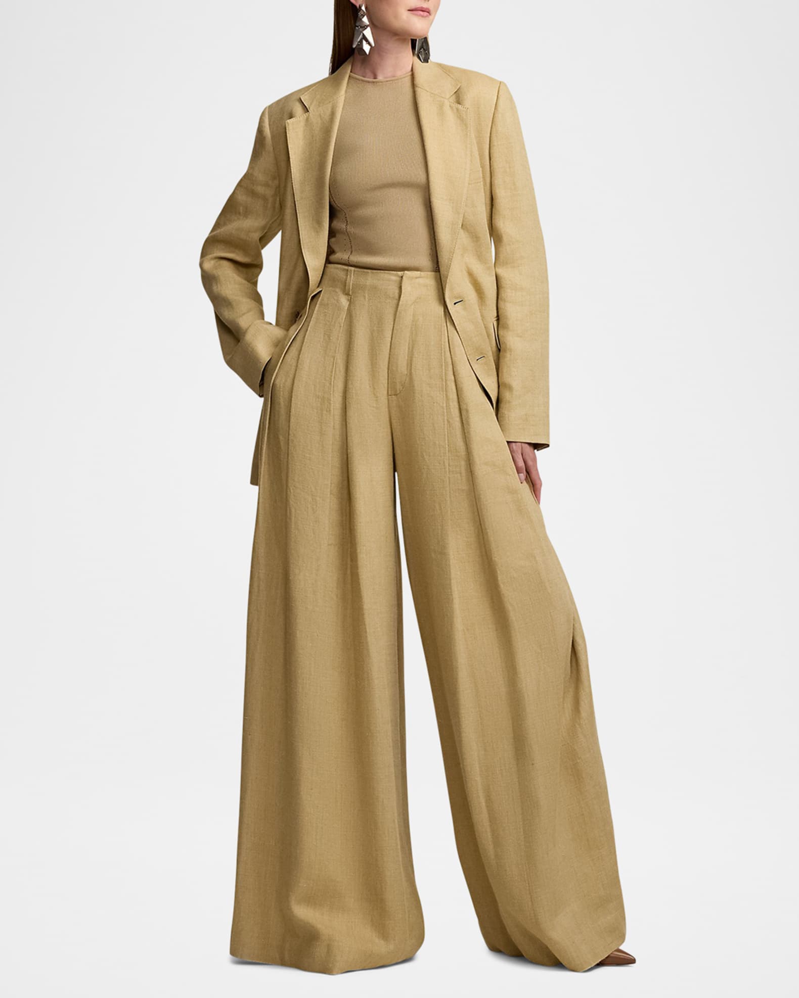 Russell Silk-Linen Twill Jacket - Thumbnail 2