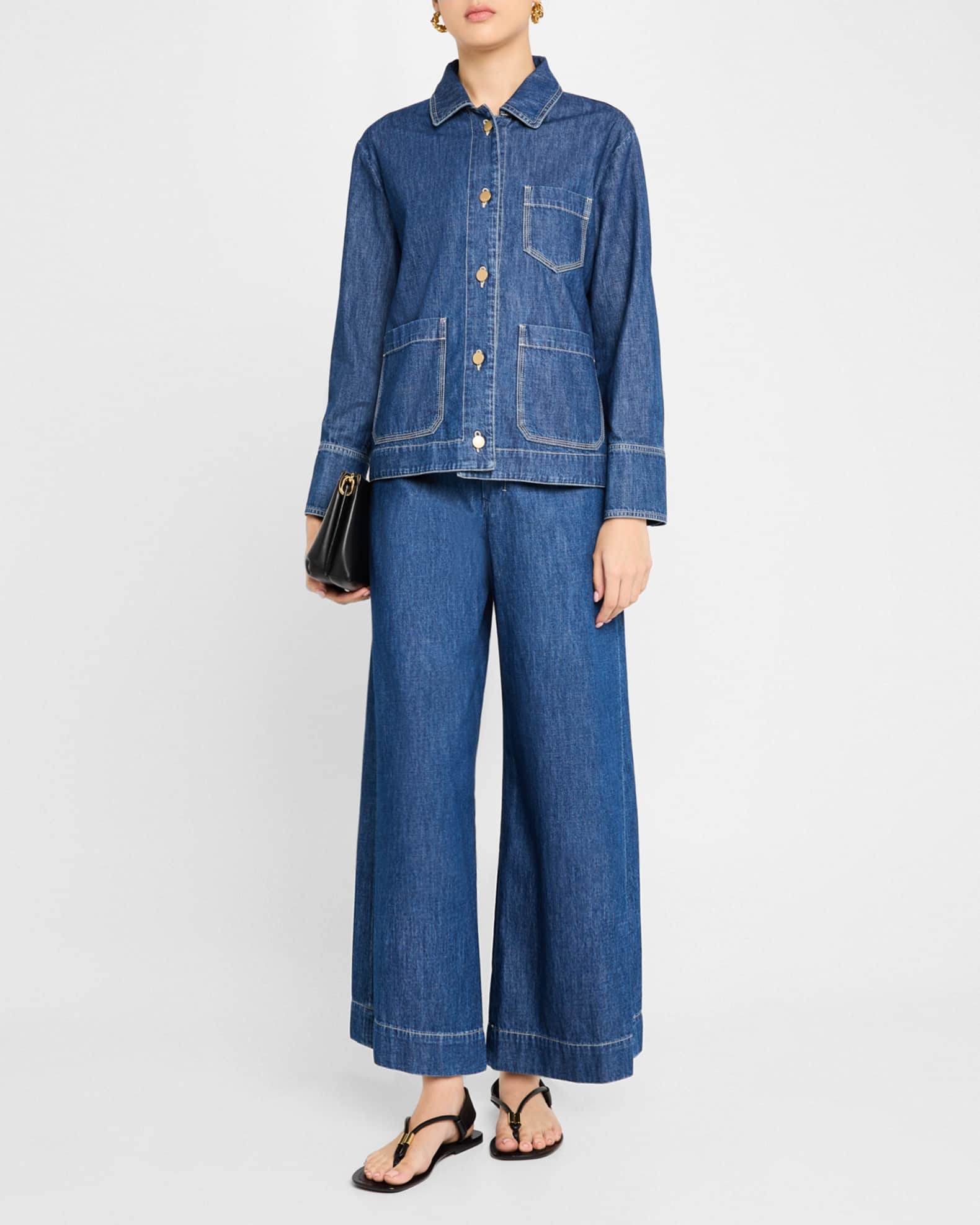 Paul Wide-Leg Ankle Pants 1