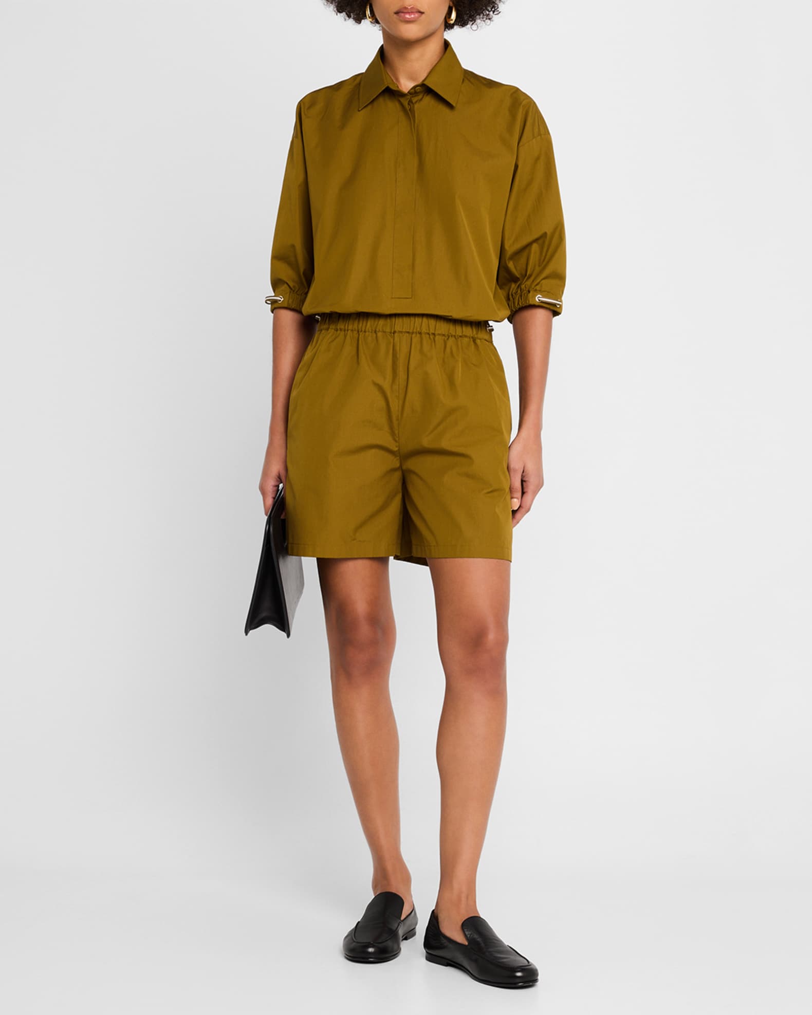 ショートパンツ Max Mara Haway Shorts MAX MARA Haway Shorts BROWN | Base Blu