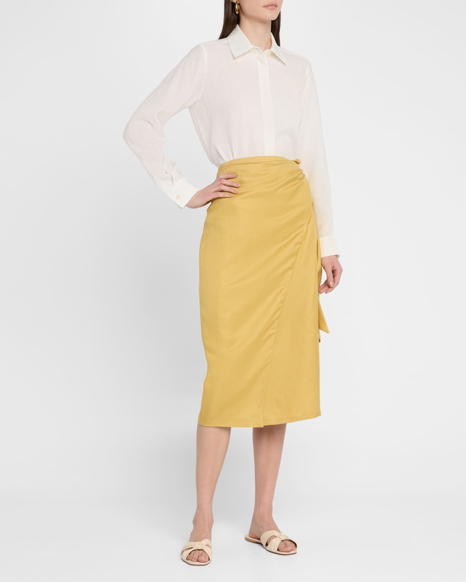 Tequila Wrap Midi Skirt 1