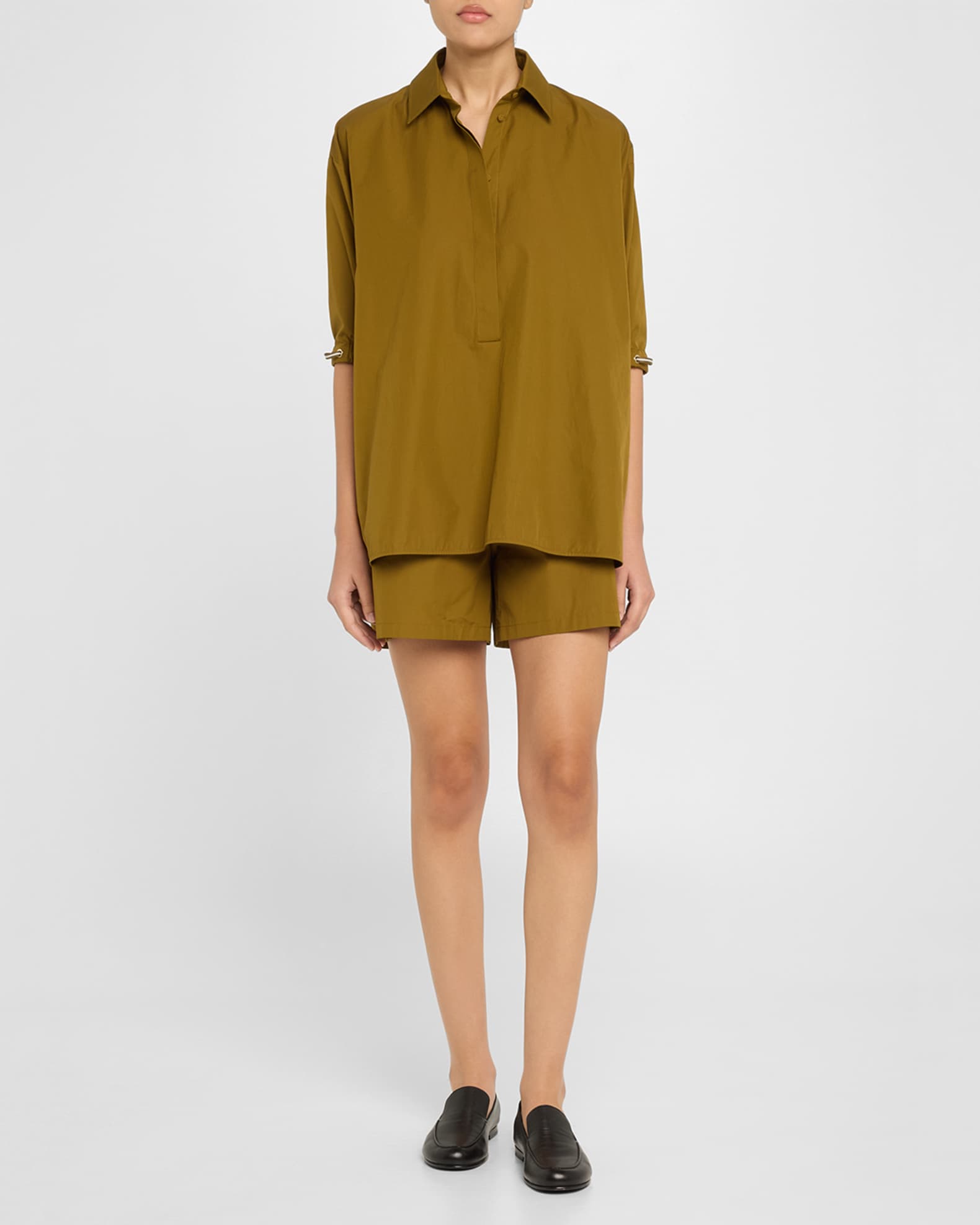Teano Drawcord Cuff Shirt 1