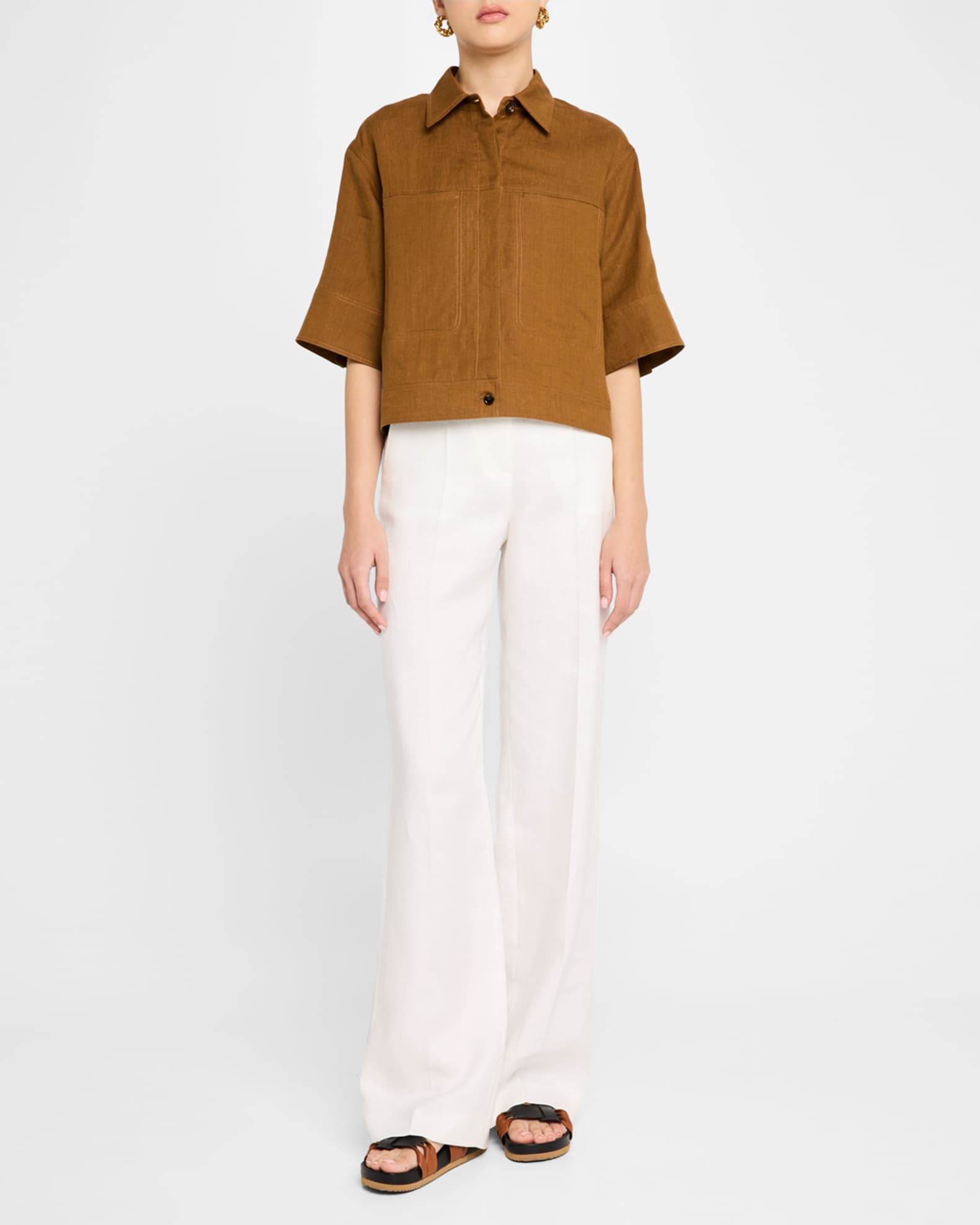 Rito Short-Sleeve Shirt Jacket 1