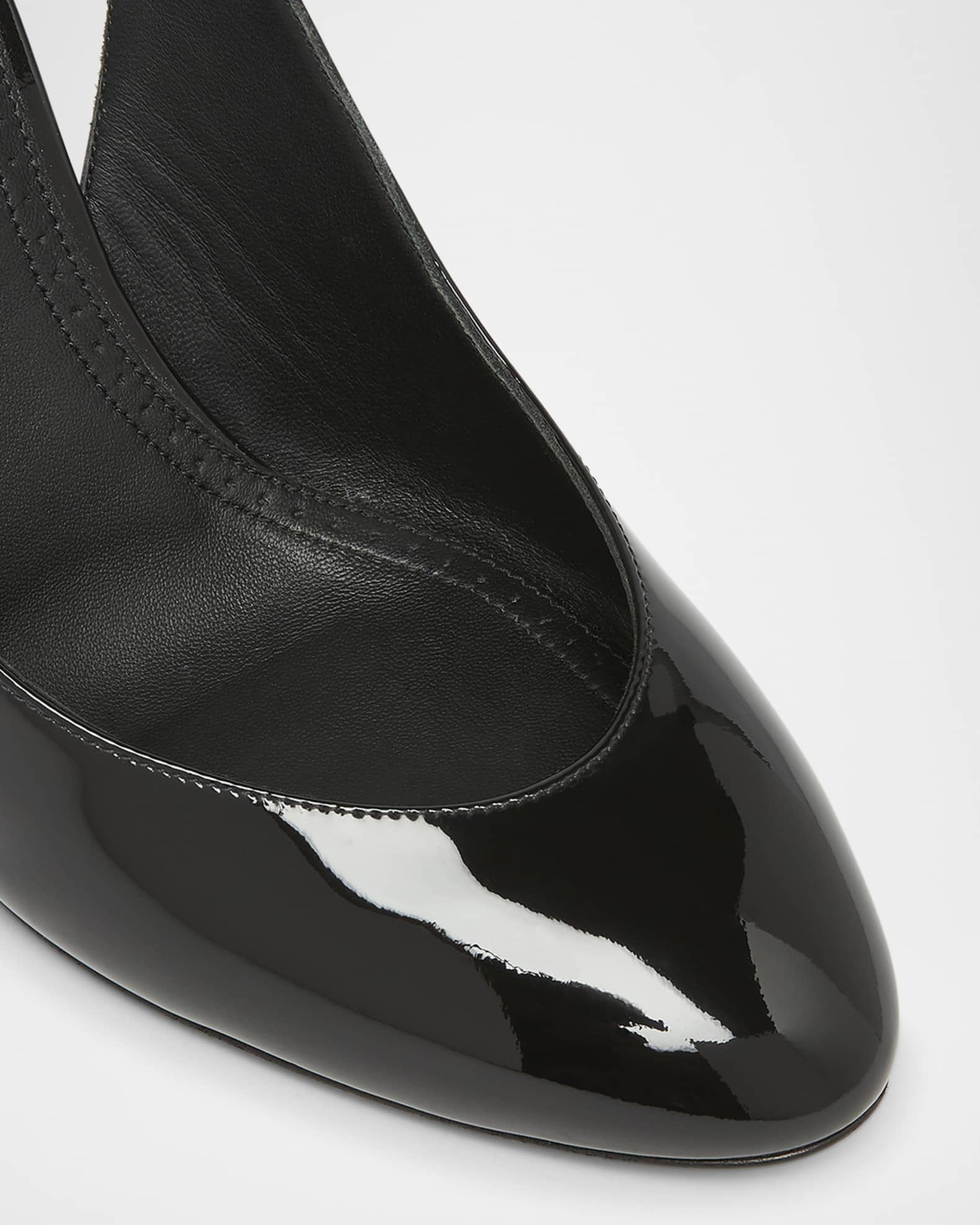 ALAIA Patent Leather Slingback Pumps | Neiman Marcus
