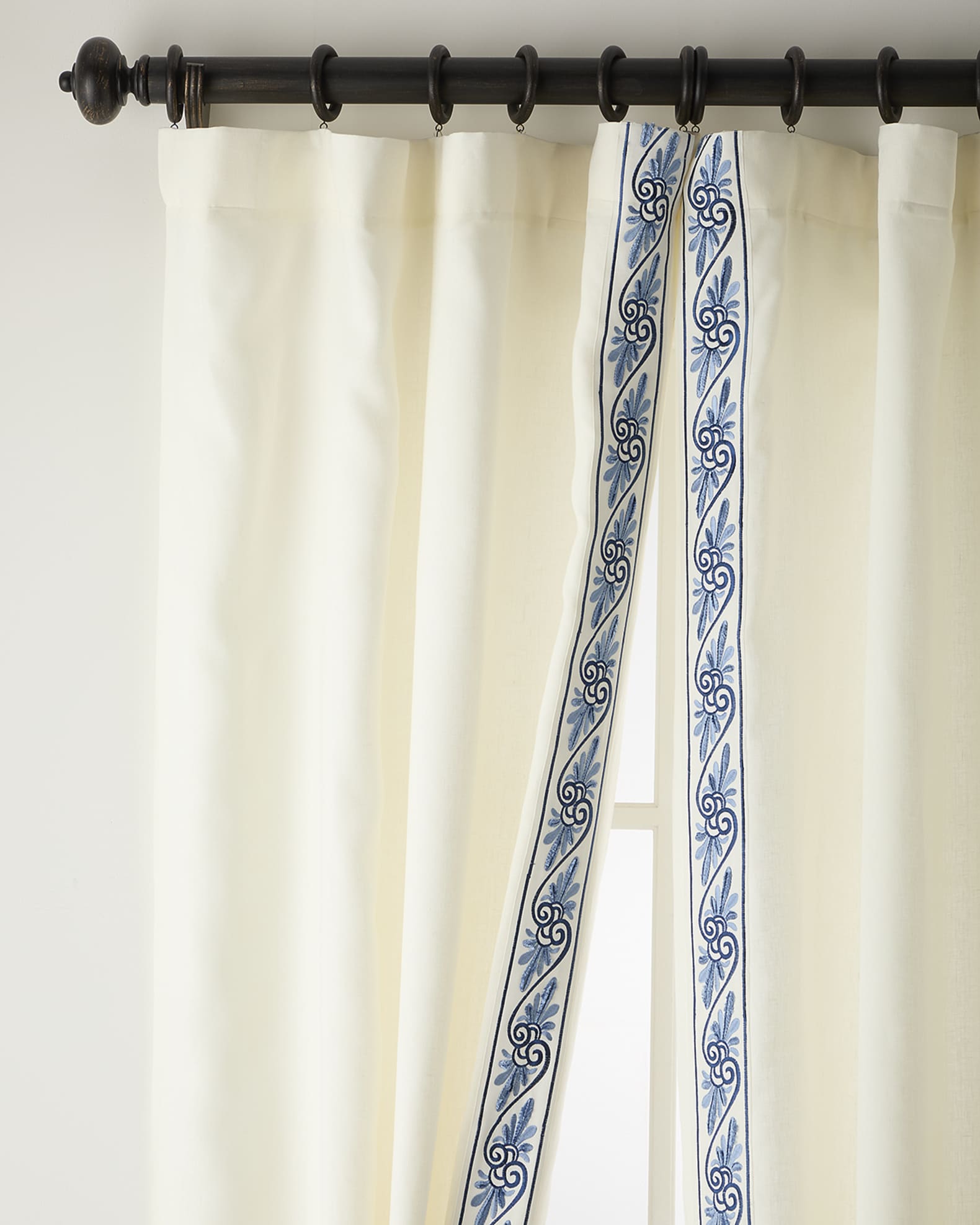 Tango Light-Filtering Drapery Panels, 52" x 108" - Set of 2 1