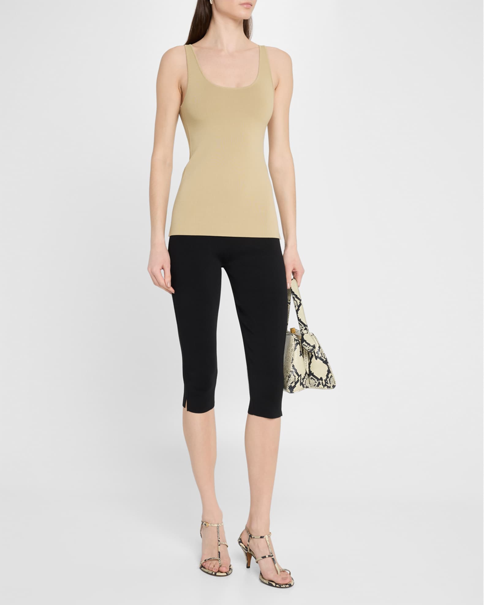 Compact Knit Tank Top 1