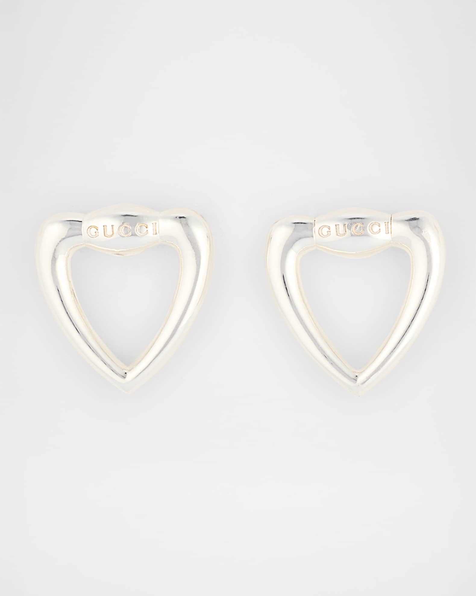 Gucci Heart Stud Earrings 0