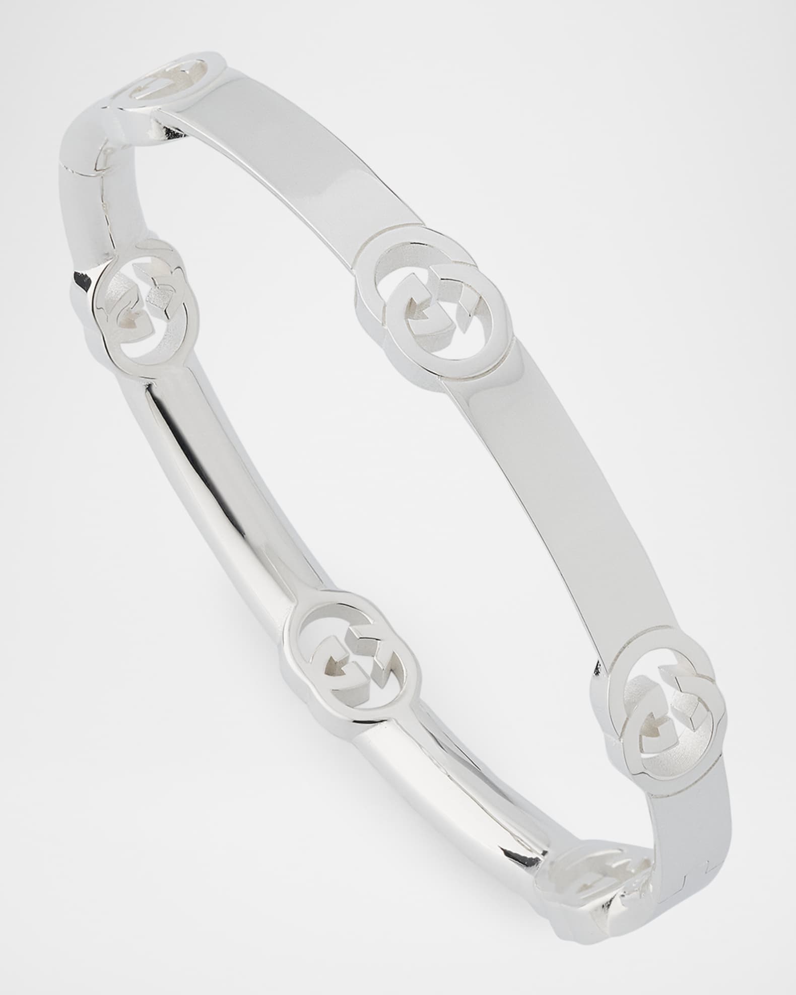 Gucci Interlocking G Bangle Bracelet | Neiman Marcus