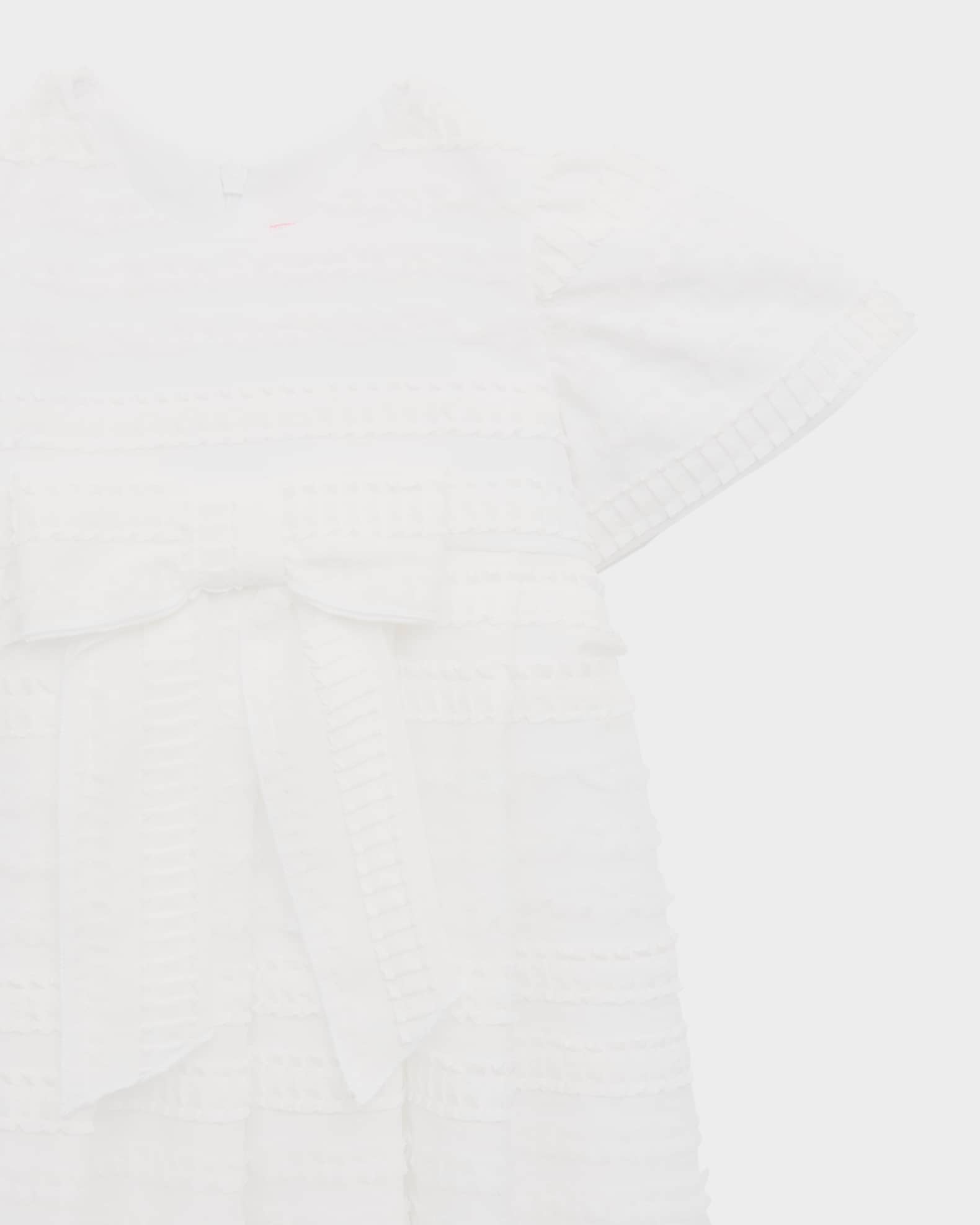 White Label by Zoe Girl's Sarah Ruffle-Trim Christening Gown, Size 0 ...