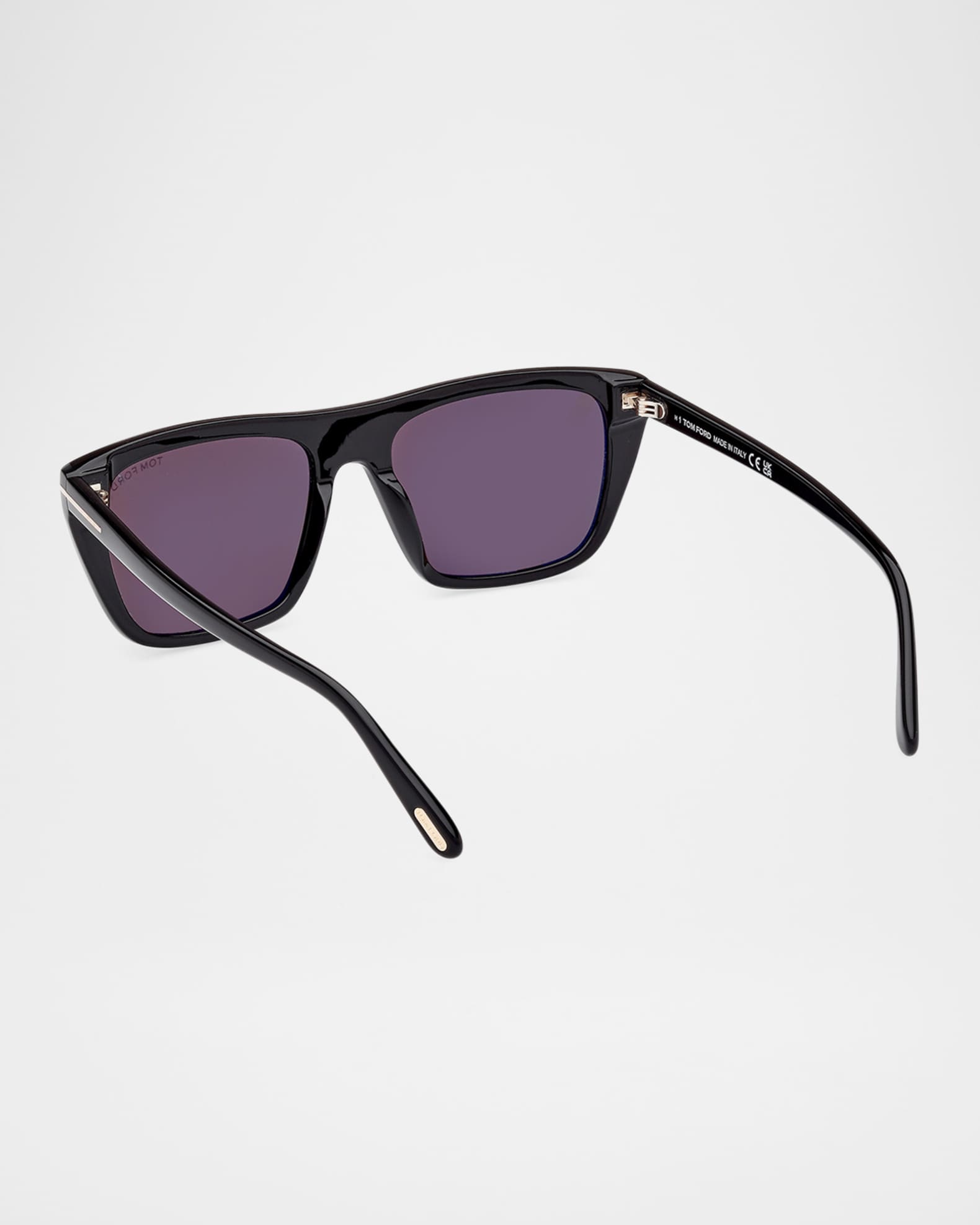 Men's Aslan Acetate Rectangle Sunglasses 1
