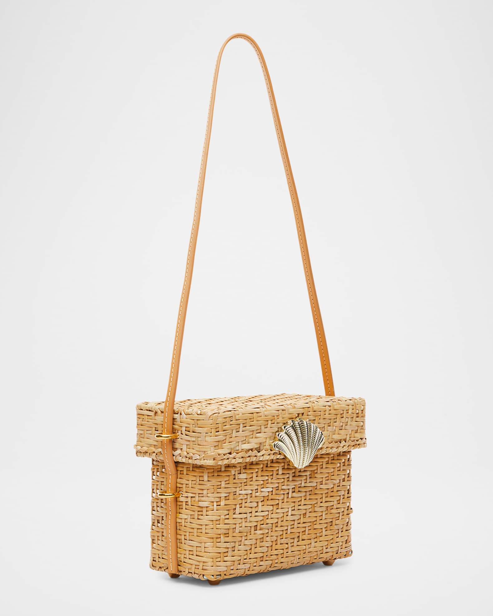 Rattan shoulder bag 2025