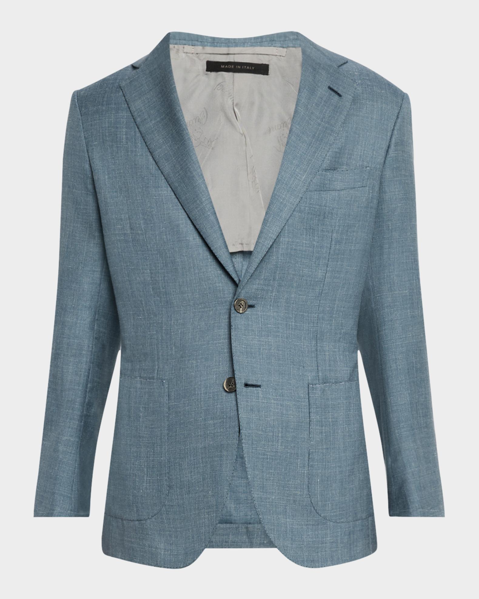 Brioni Men's Plume Melange Blazer | Neiman Marcus