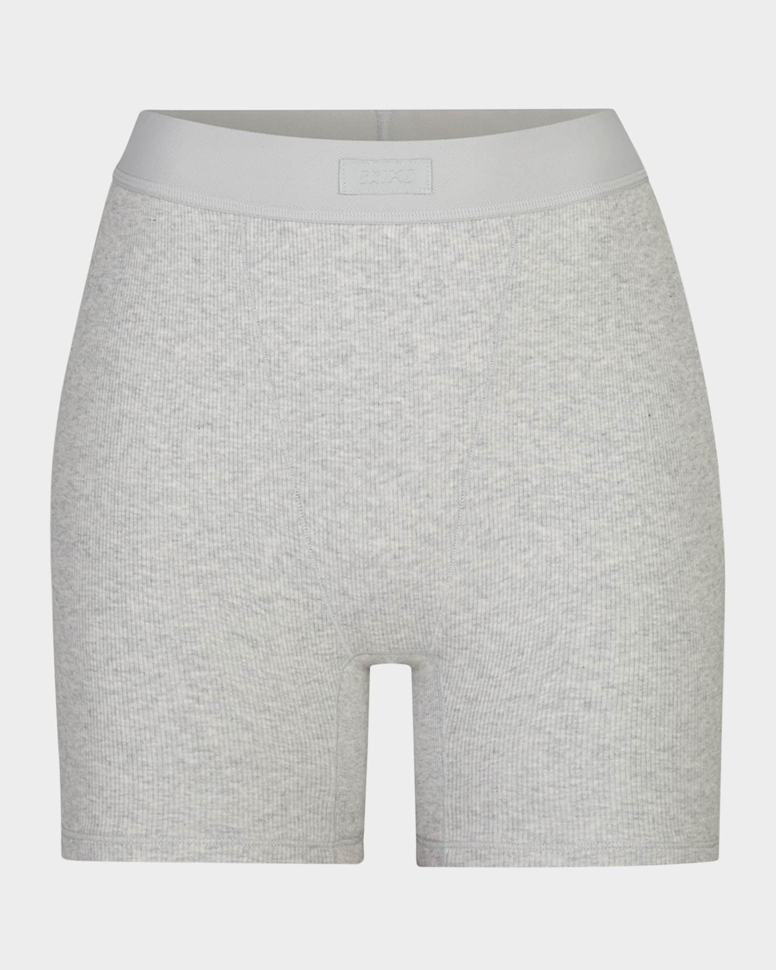 Cotton Rib Logo Boxers 0