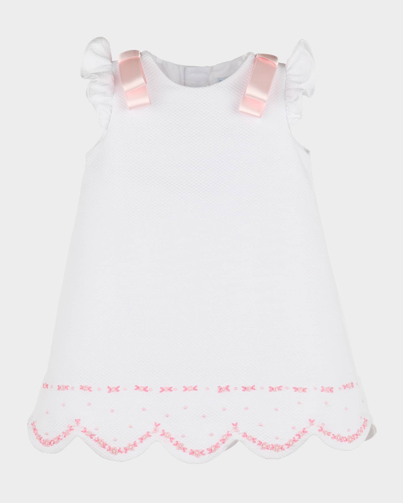 Girl's Timeless Treasures A-Line Pique Dress, Size 4T-3 0