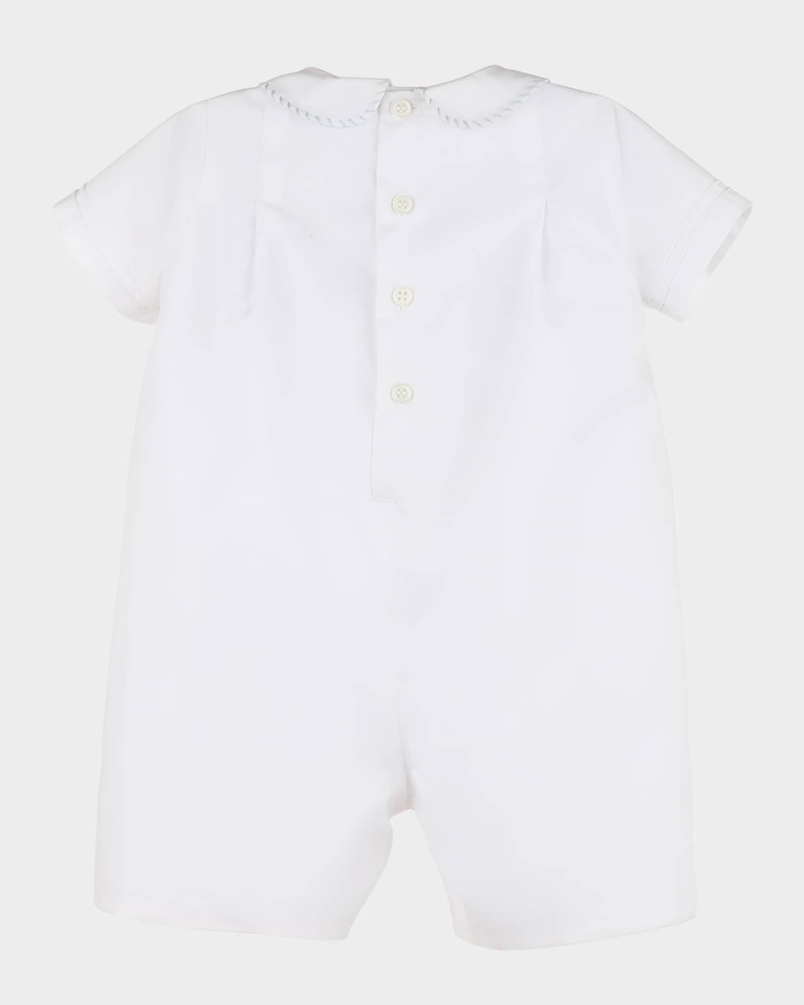 Boy's Smocked Jon Jon, Size 6M-18M 1