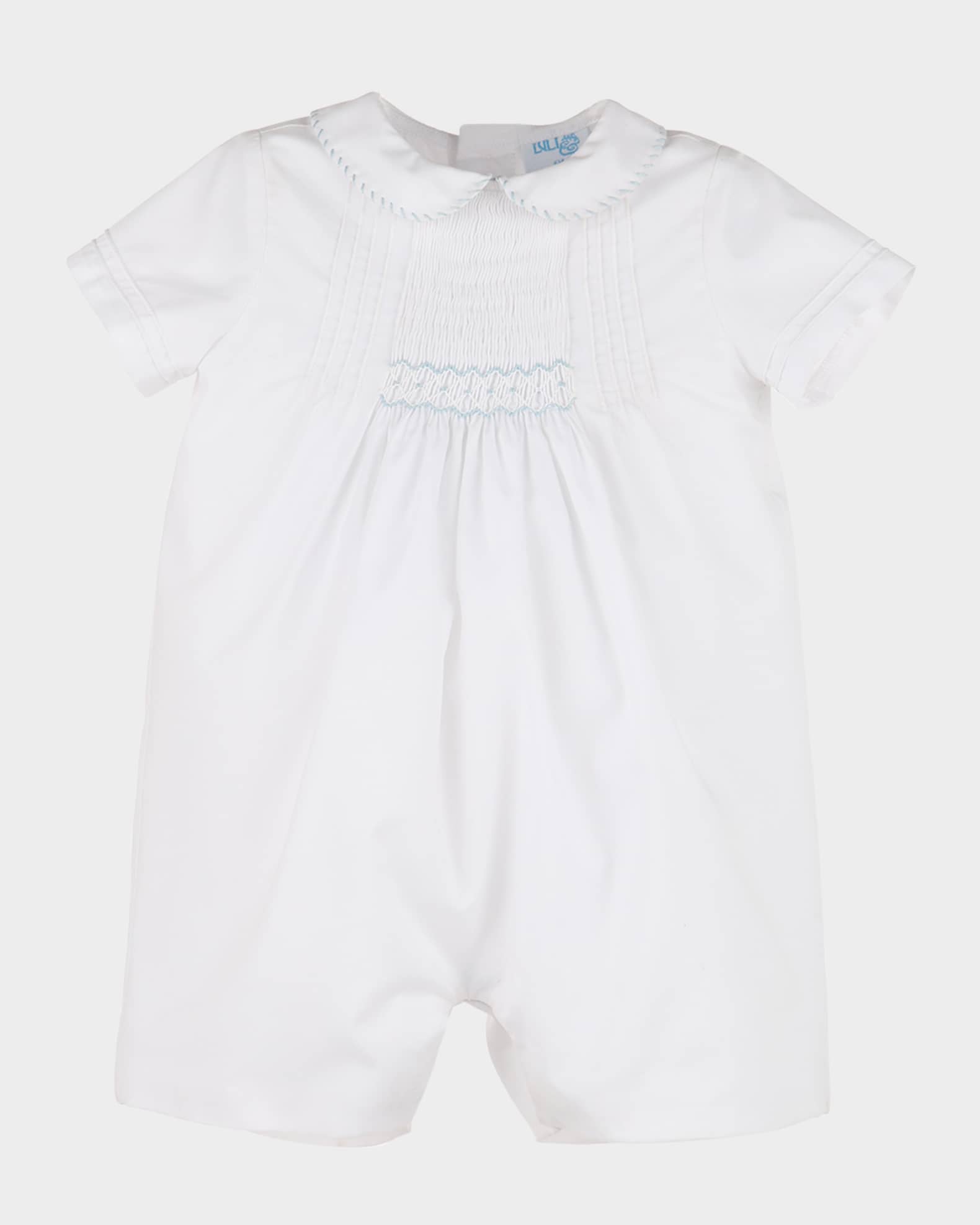 Boy's Smocked Jon Jon, Size 6M-18M 0