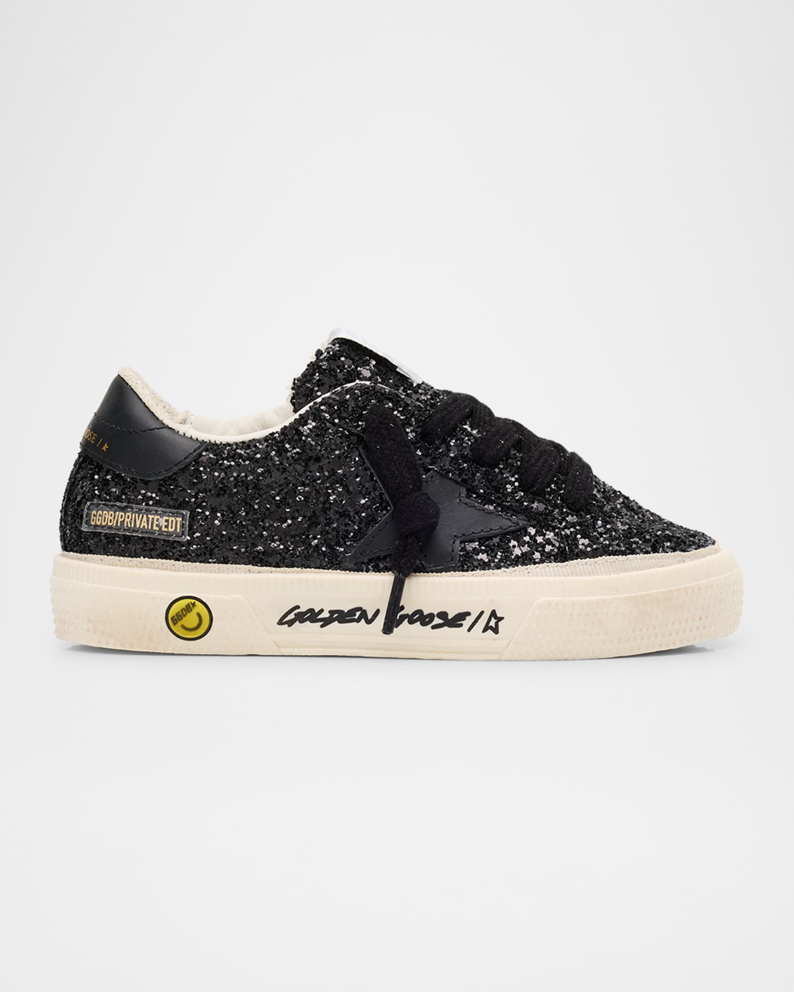 Girl's May Glitter Low Top Sneakers, Kids 0