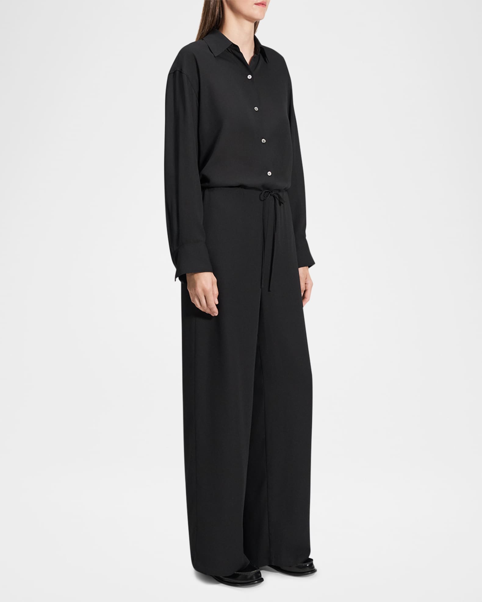Drawstring Pull-On Pants 1
