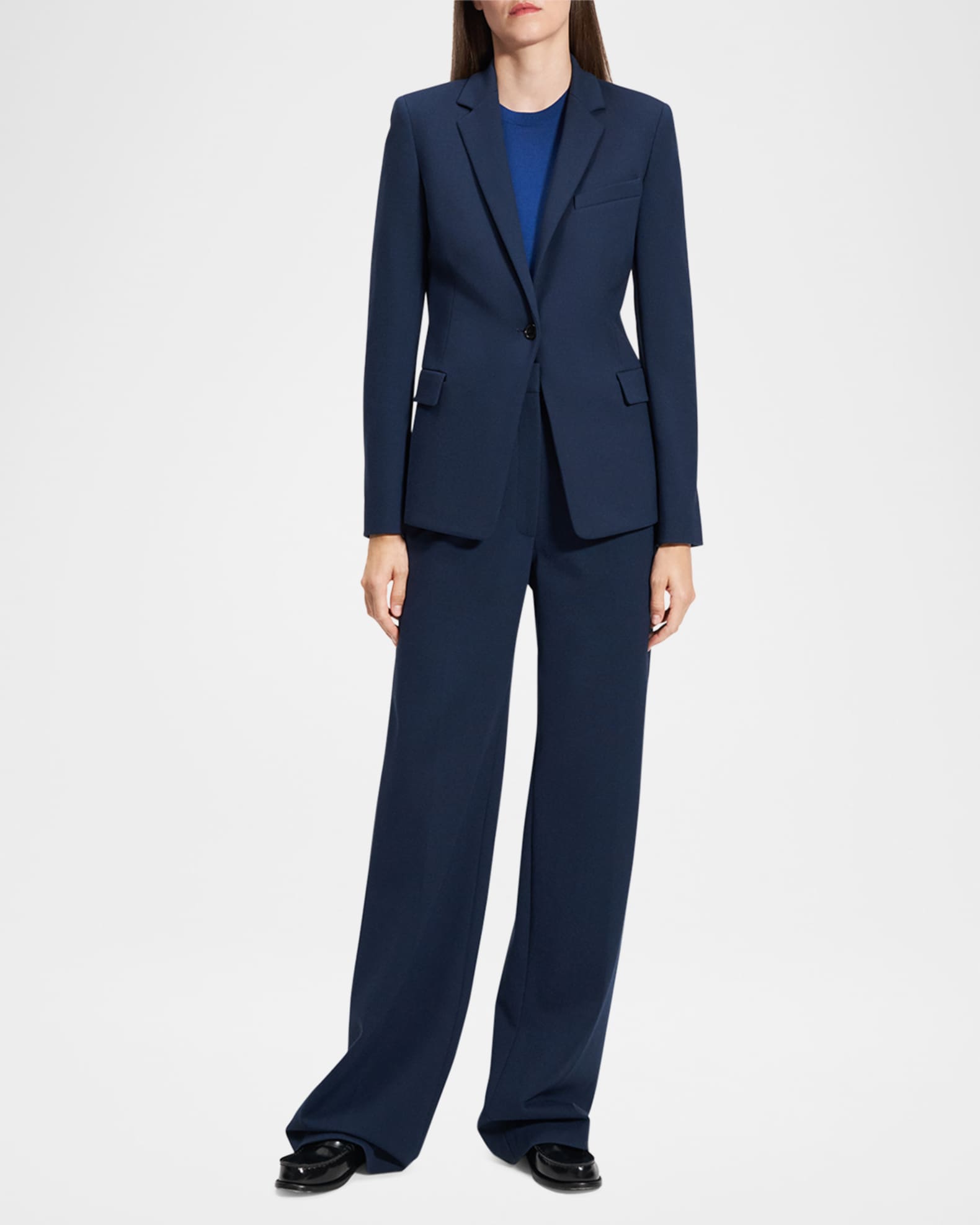 Ponte Slim-Fit Blazer 1