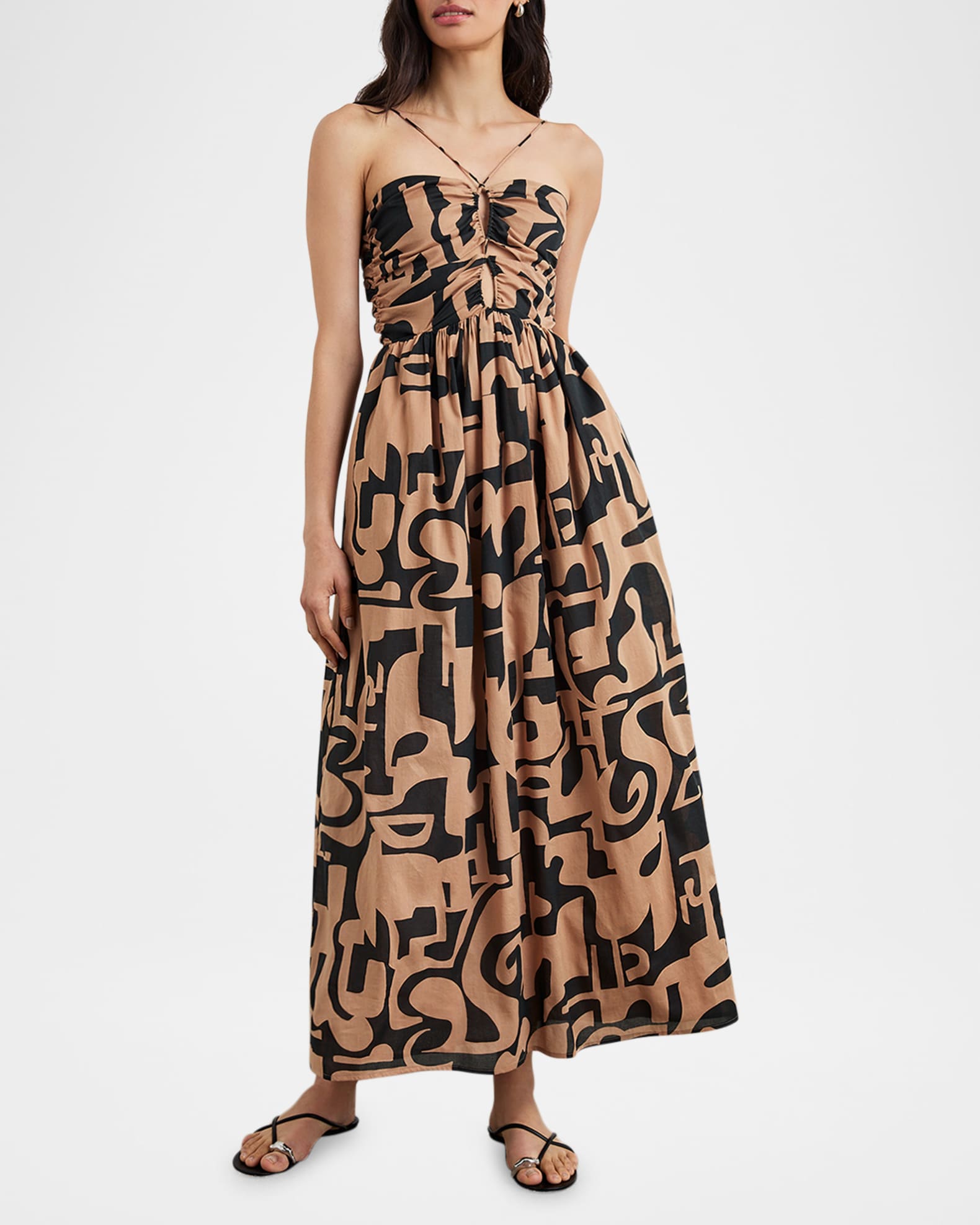 Silvia Long Sleeve Midi Dress main image 0