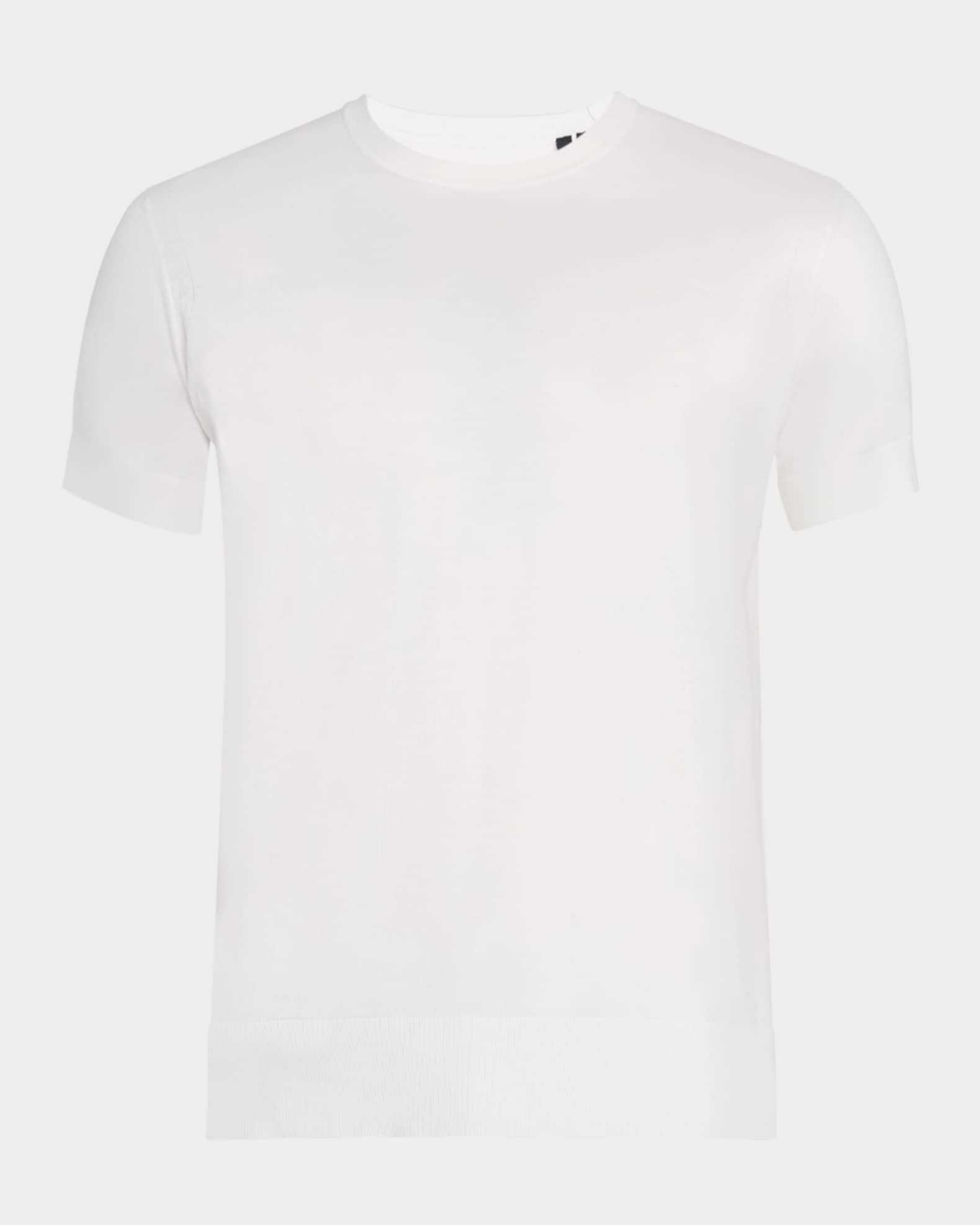Men's Sea Island Cotton Crewneck T-Shirt 0