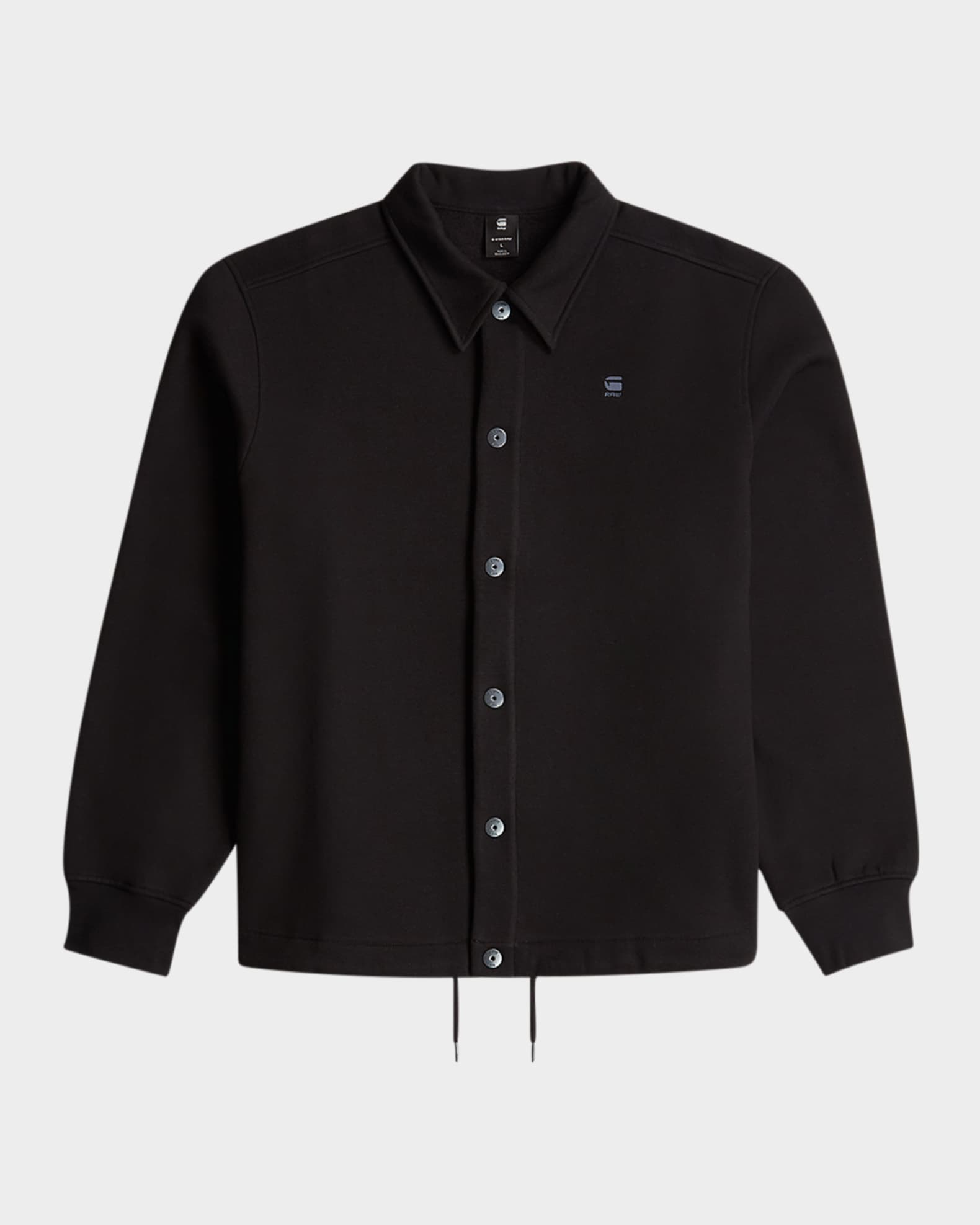 Men's Coach Snap-Front Sweater Jacket 0