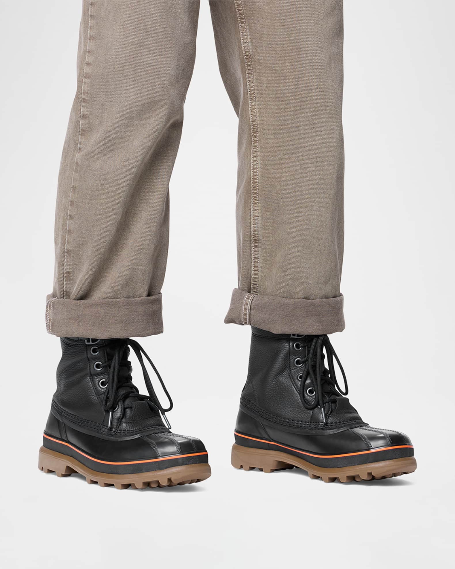Men s Caribou Royal Leather Lace Up Boots